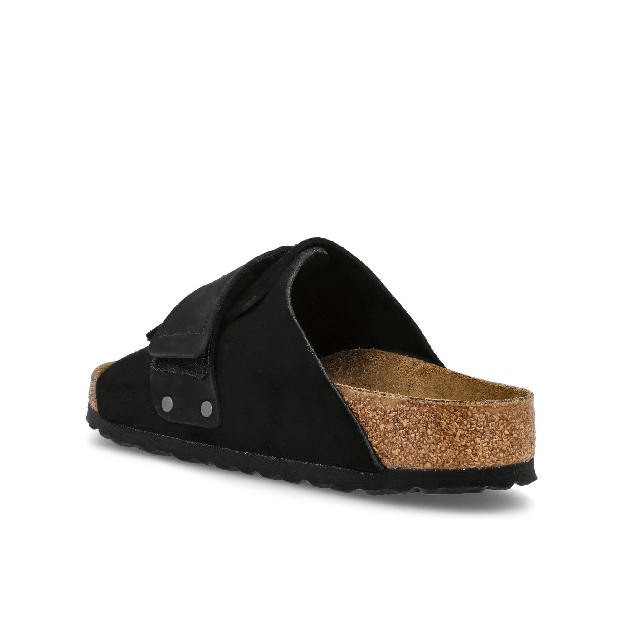 Birkenstock Kyoto Black Slides, Sandals & Slippers Material | Overkill