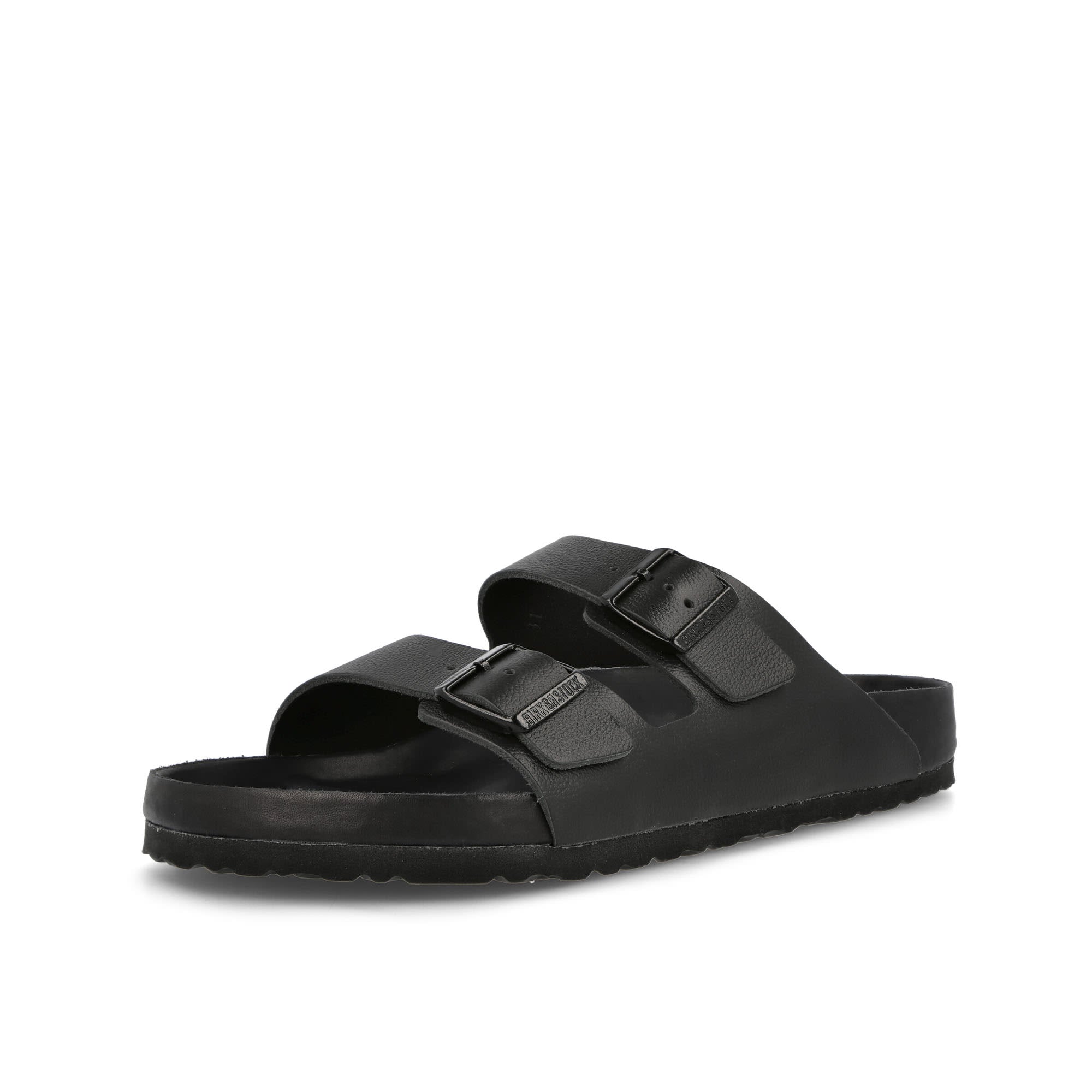 Birkenstock Arizona BS Black Slides, Sandals & Slippers Close Up | Overkill