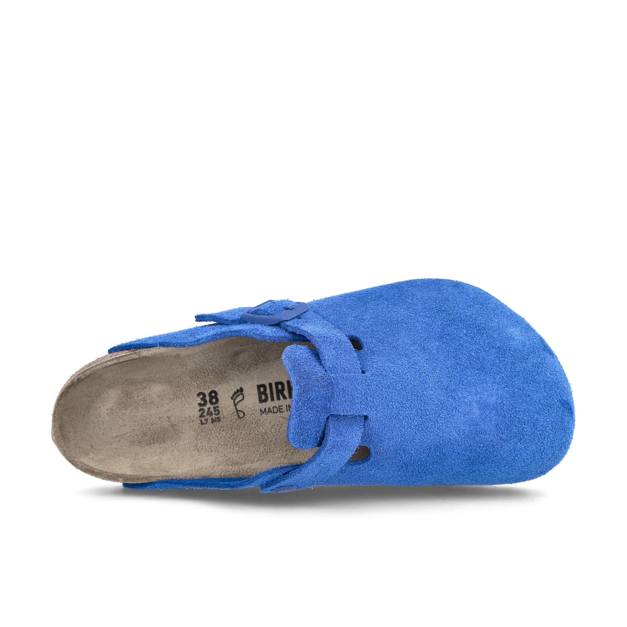 Birkenstock Boston Ultra Blue Slides, Sandals & Slippers Detailfoto | Overkill