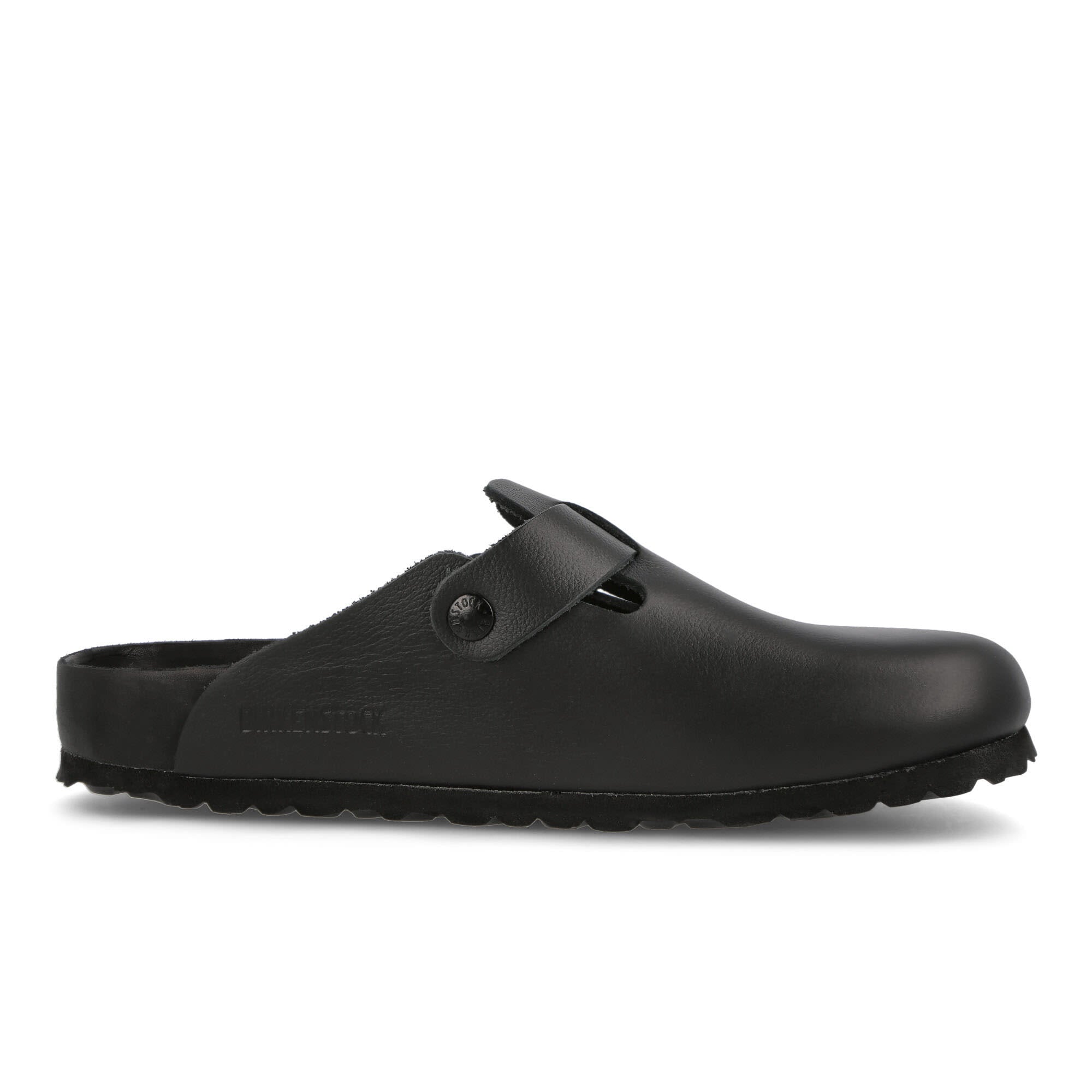 Birkenstock Boston BS Black Slides, Sandals & Slippers Silhouette | Overkill