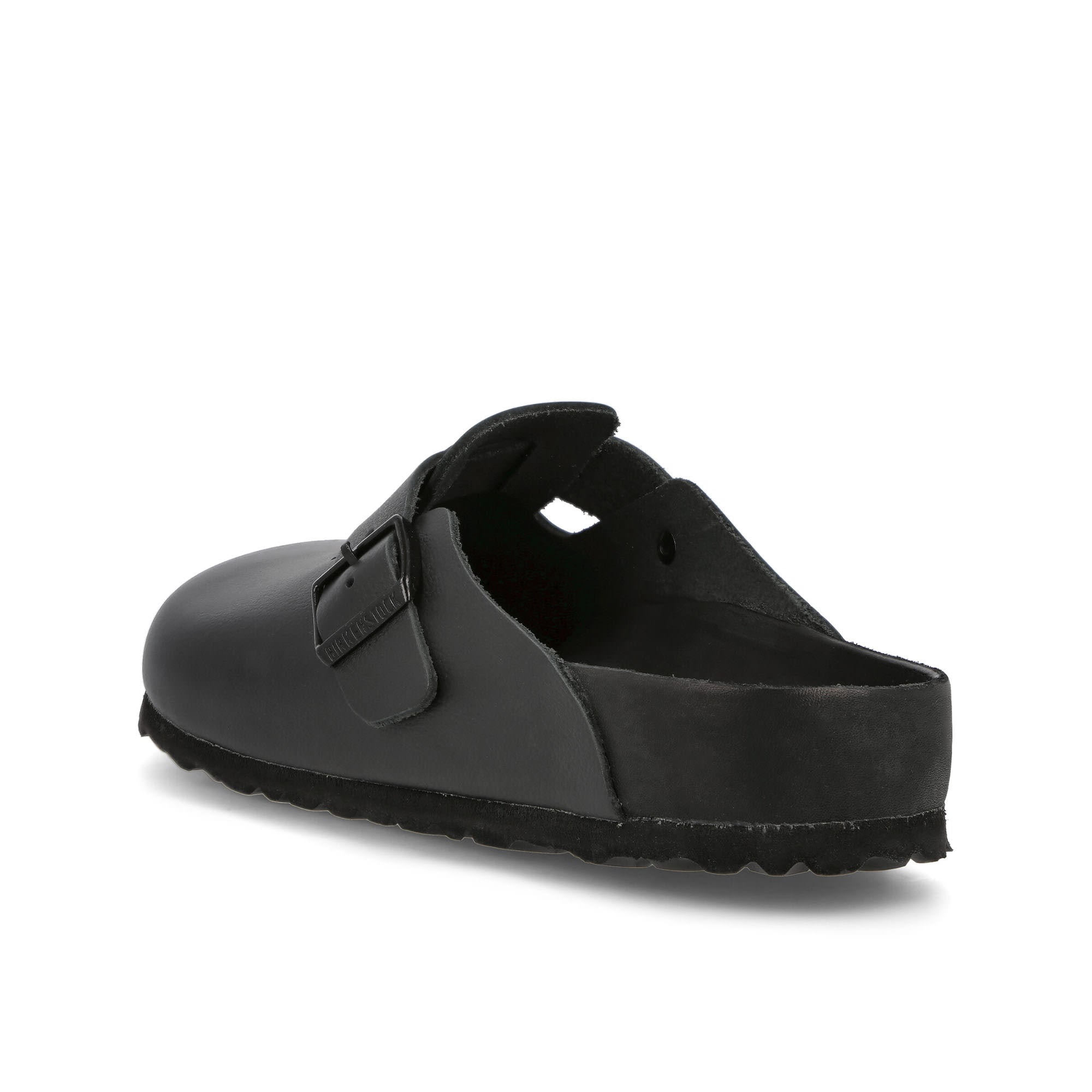 Birkenstock Boston BS Black Slides, Sandals & Slippers Material | Overkill