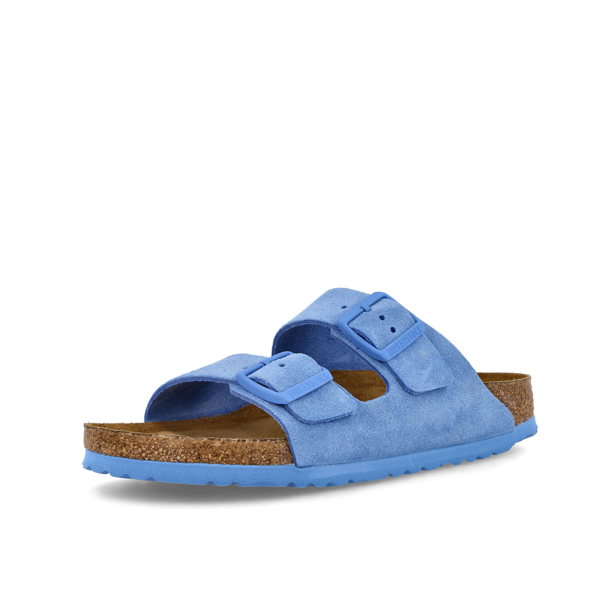 Birkenstock Arizona BS Sky Blue Slides, Sandals & Slippers Close Up | Overkill
