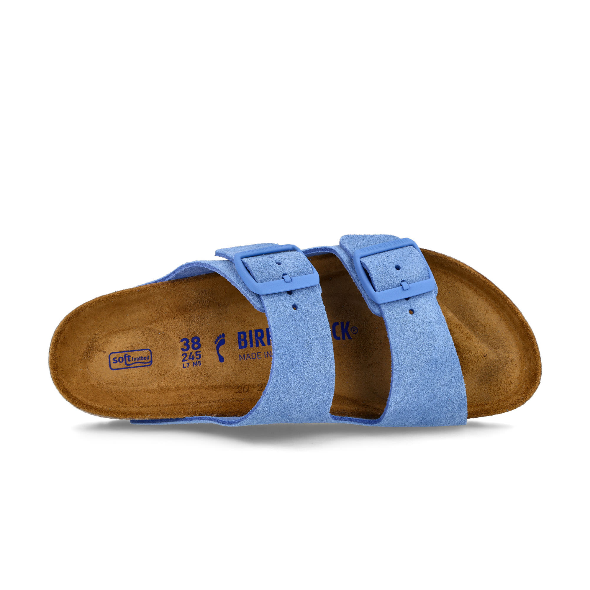 Birkenstock Arizona BS Sky Blue Slides, Sandals & Slippers Detailfoto | Overkill