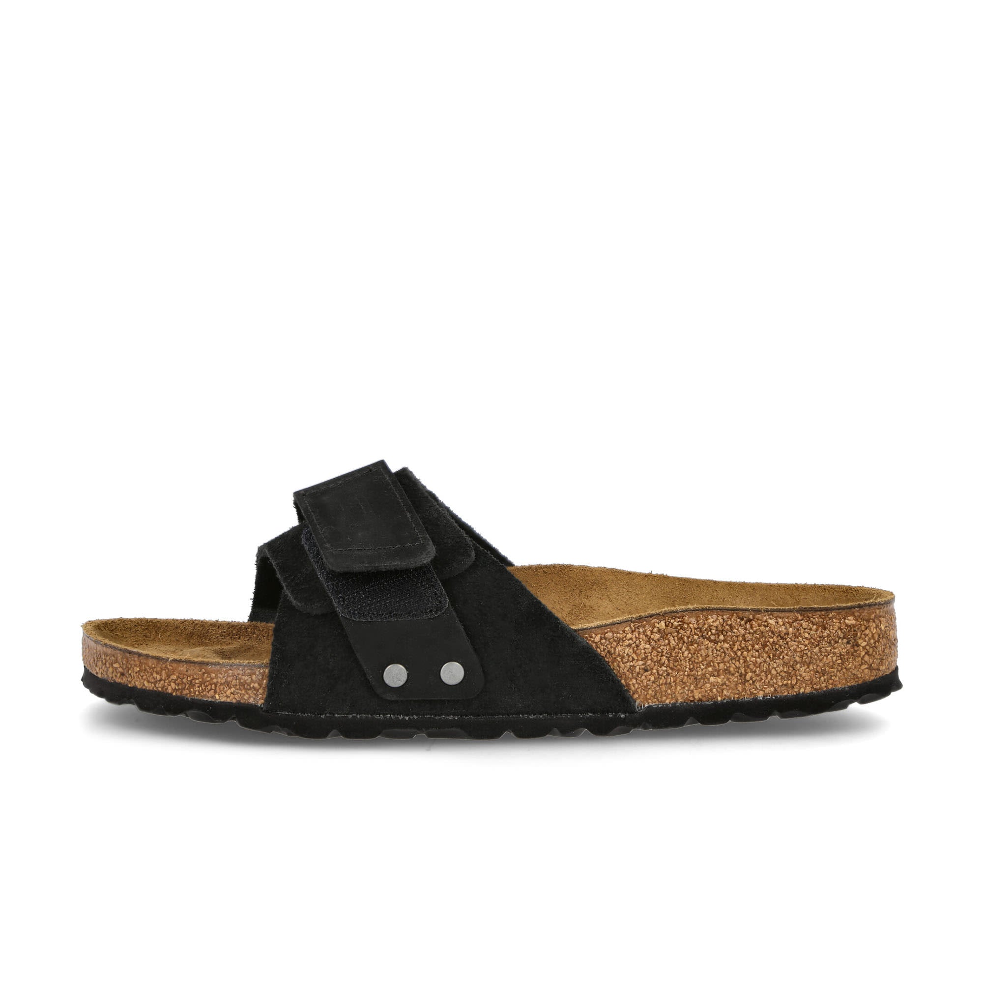 Birkenstock Oita Modern Suede Black Slides, Sandals & Slippers 1024200 | Overkill