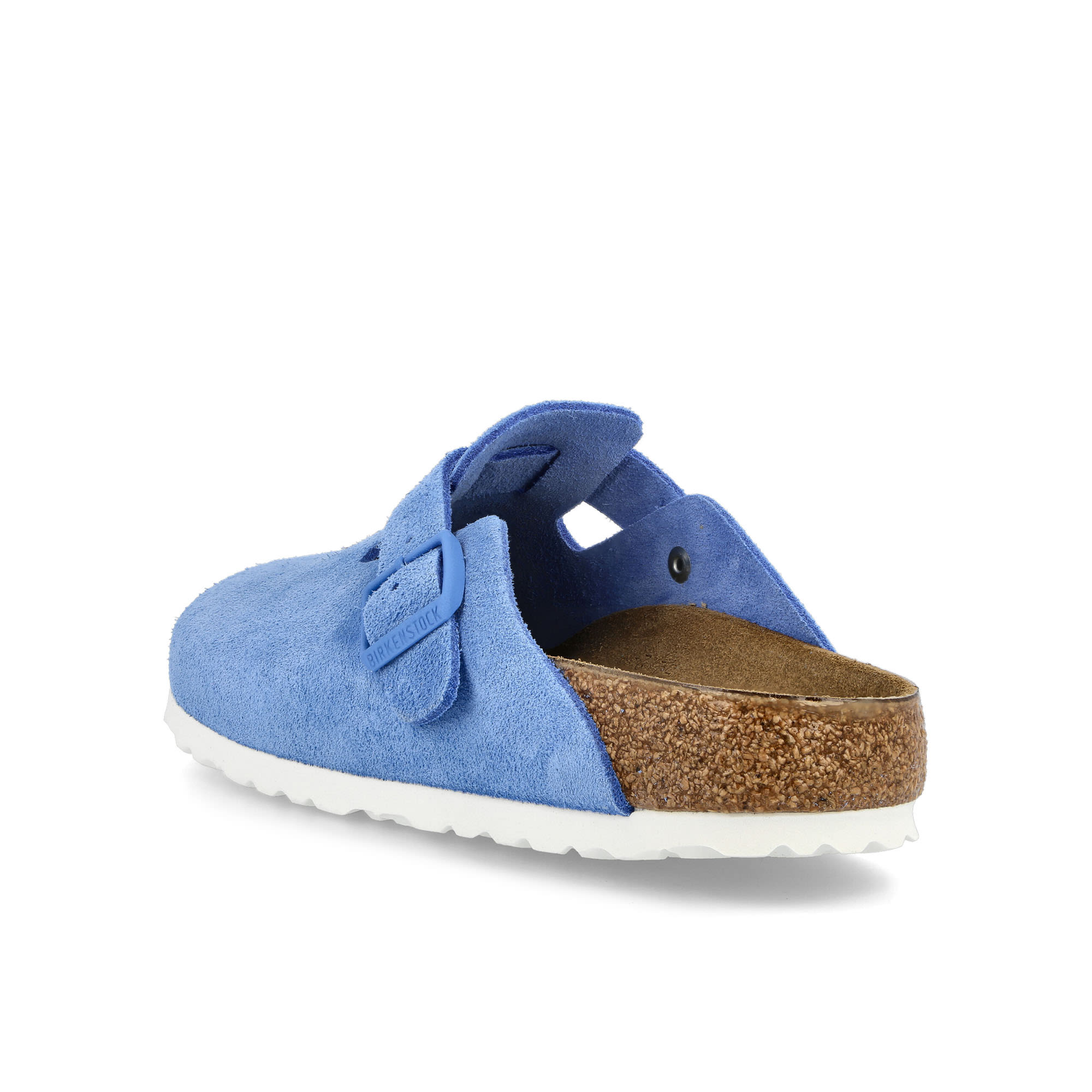 Birkenstock Boston BS Sky Blue Slides, Sandals & Slippers Material | Overkill