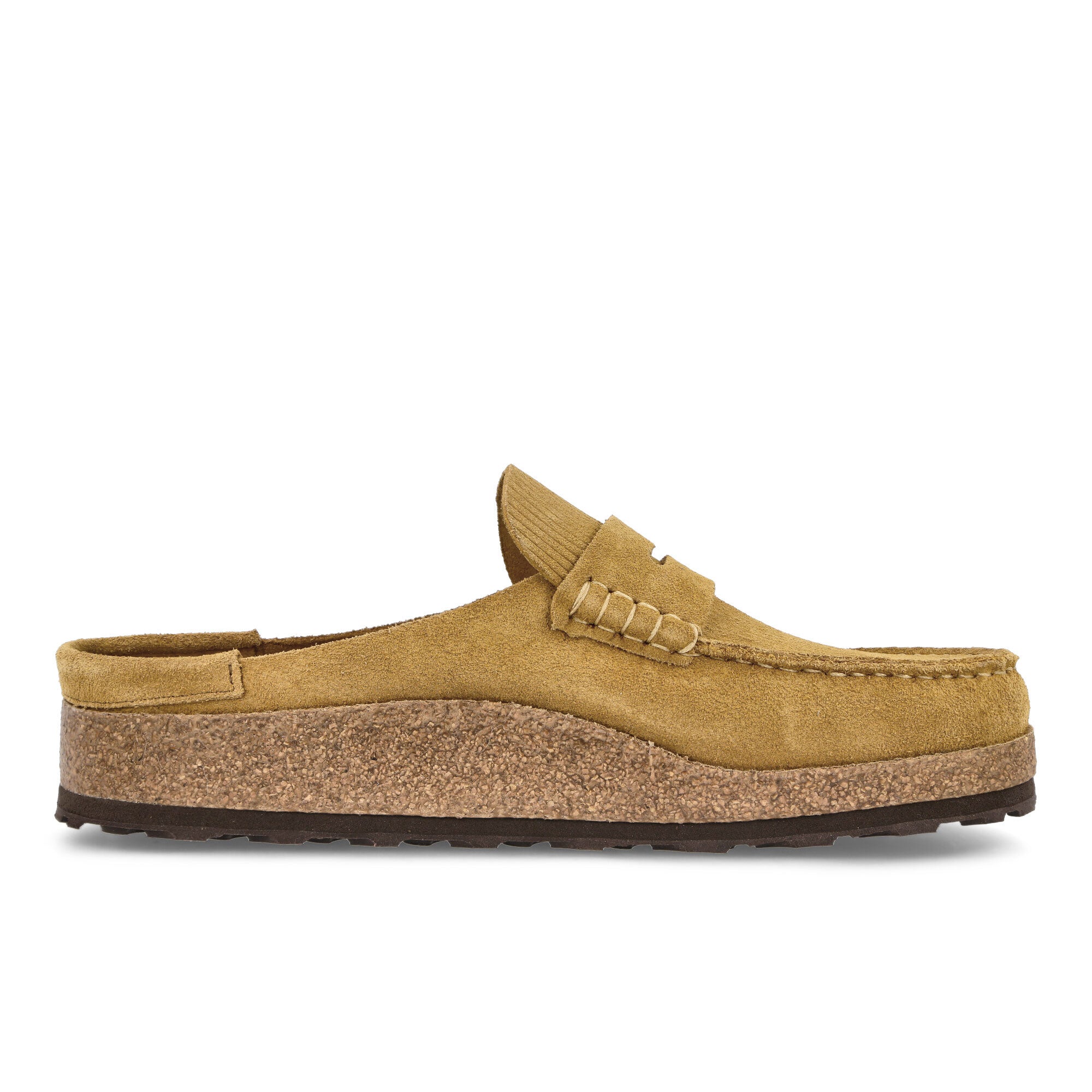 Birkenstock Naples Corduroy Cork Brown Slides, Sandals & Slippers Silhouette | Overkill