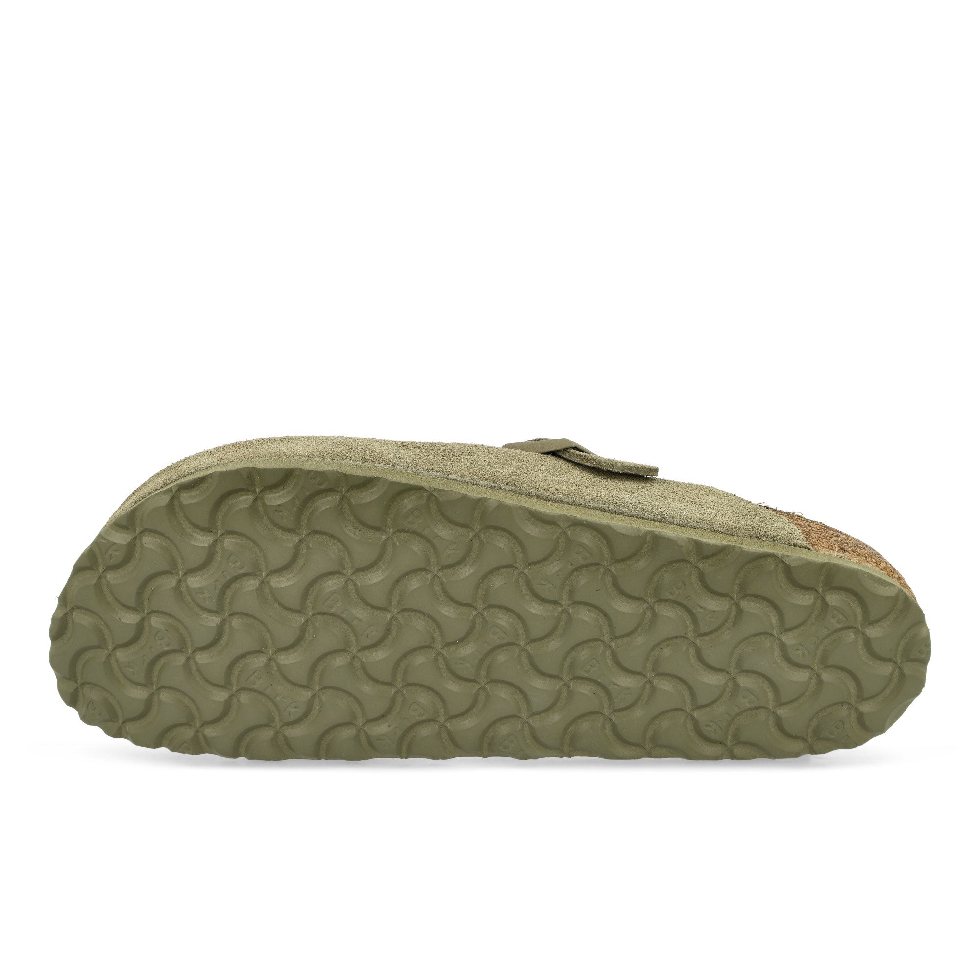 Birkenstock Boston BS Faded Khaki Slides, Sandals & Slippers Detail View 1 | Overkill