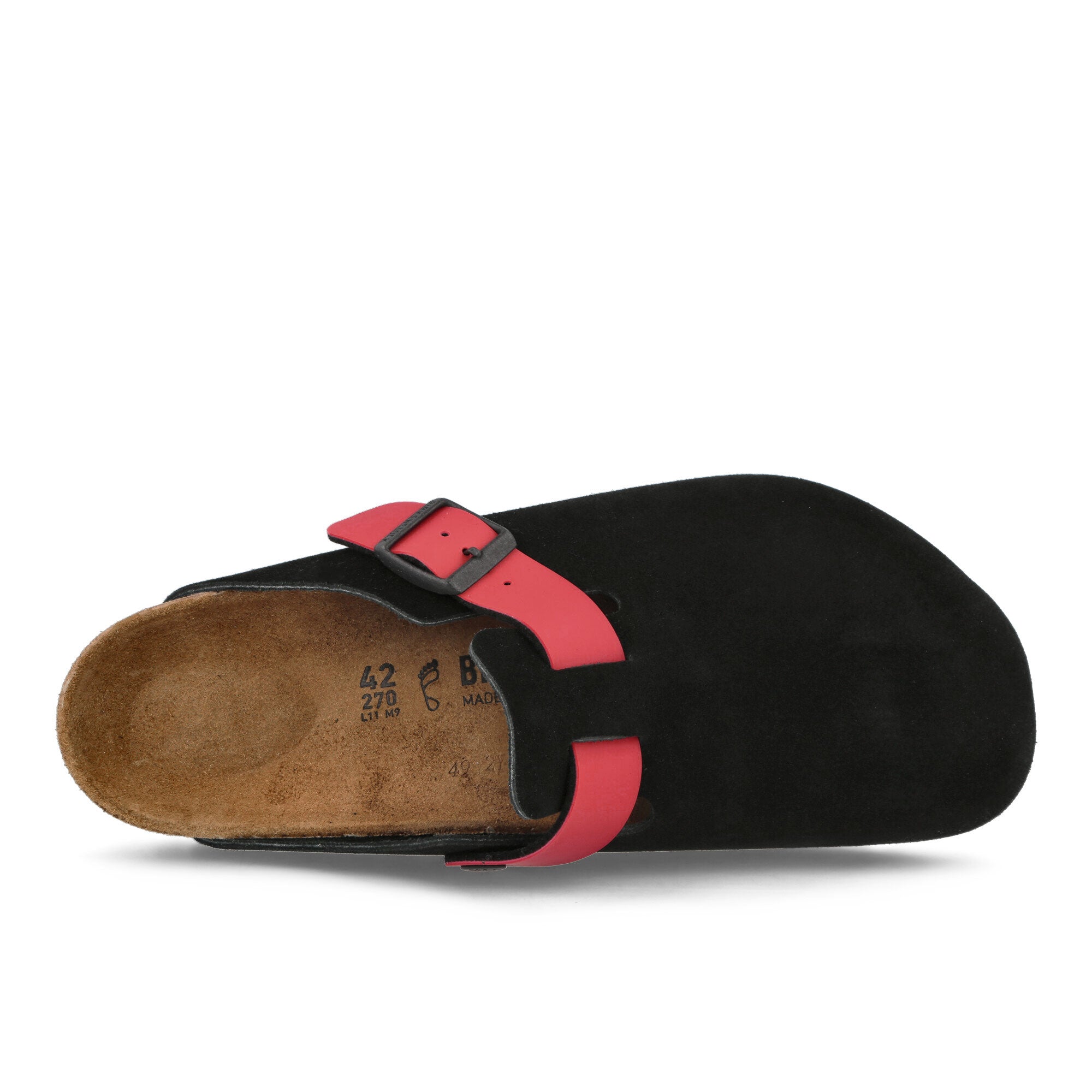 Birkenstock Boston BS Black-Tometo Slides, Sandals & Slippers Detailfoto | Overkill