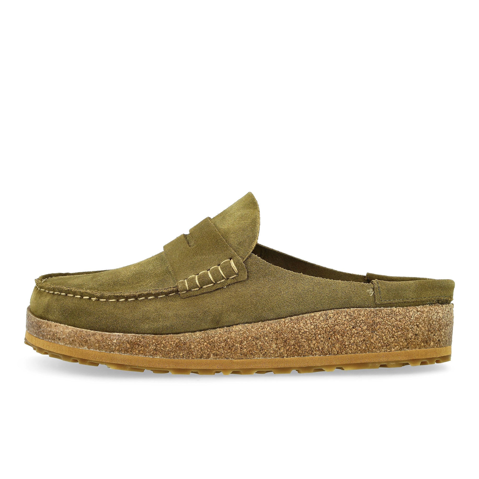 Birkenstock Naples Pine Green Slides, Sandals & Slippers 1026884 | Overkill