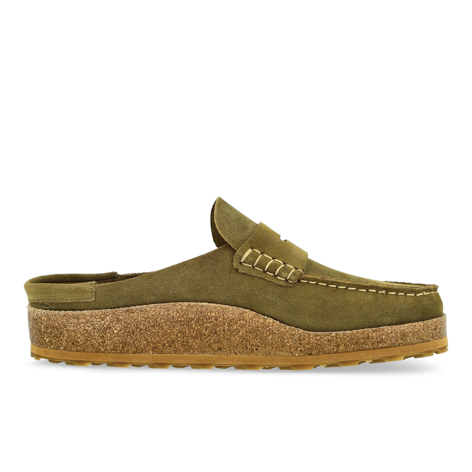 Birkenstock Naples Pine Green Slides, Sandals & Slippers Silhouette | Overkill