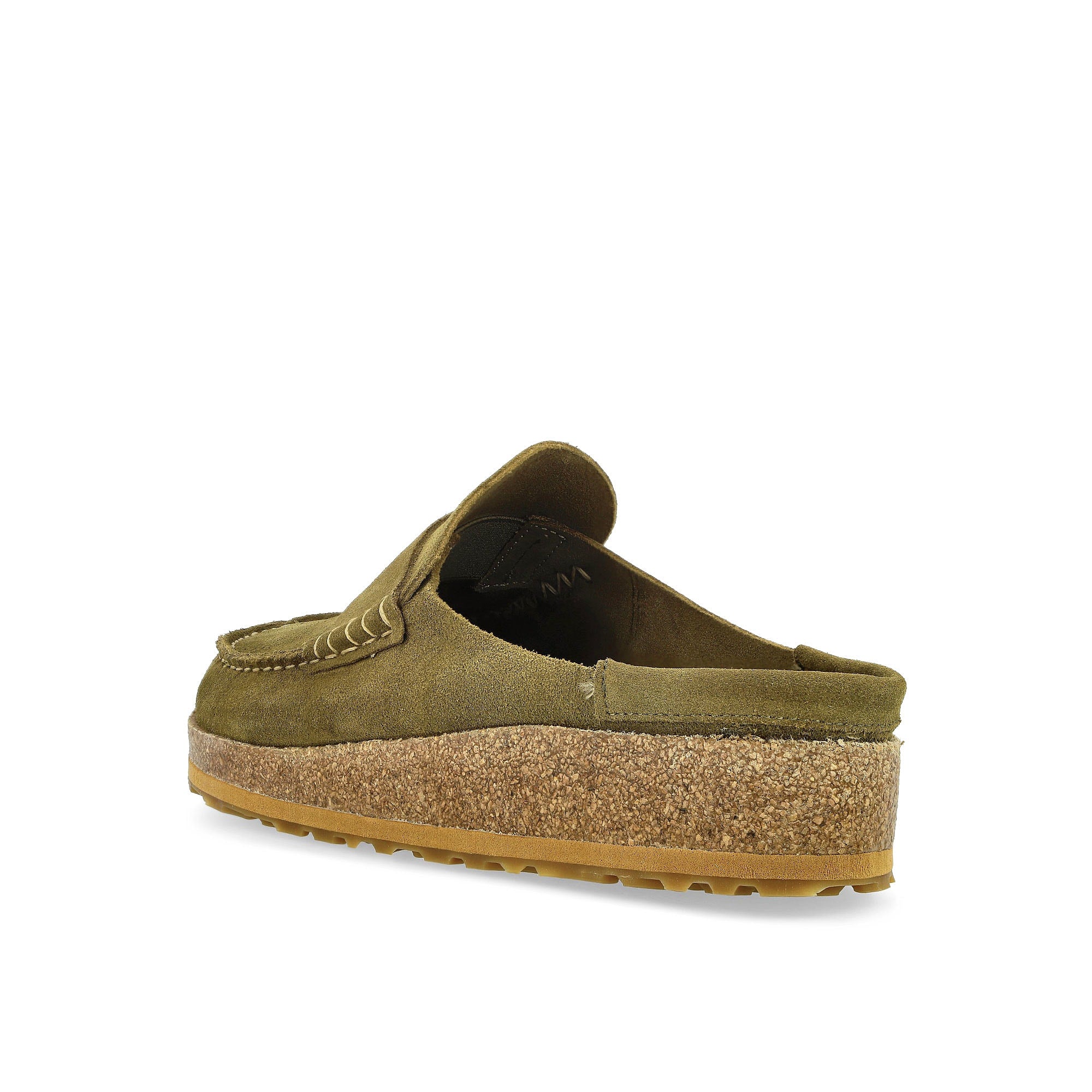 Birkenstock Naples Pine Green Slides, Sandals & Slippers Material | Overkill