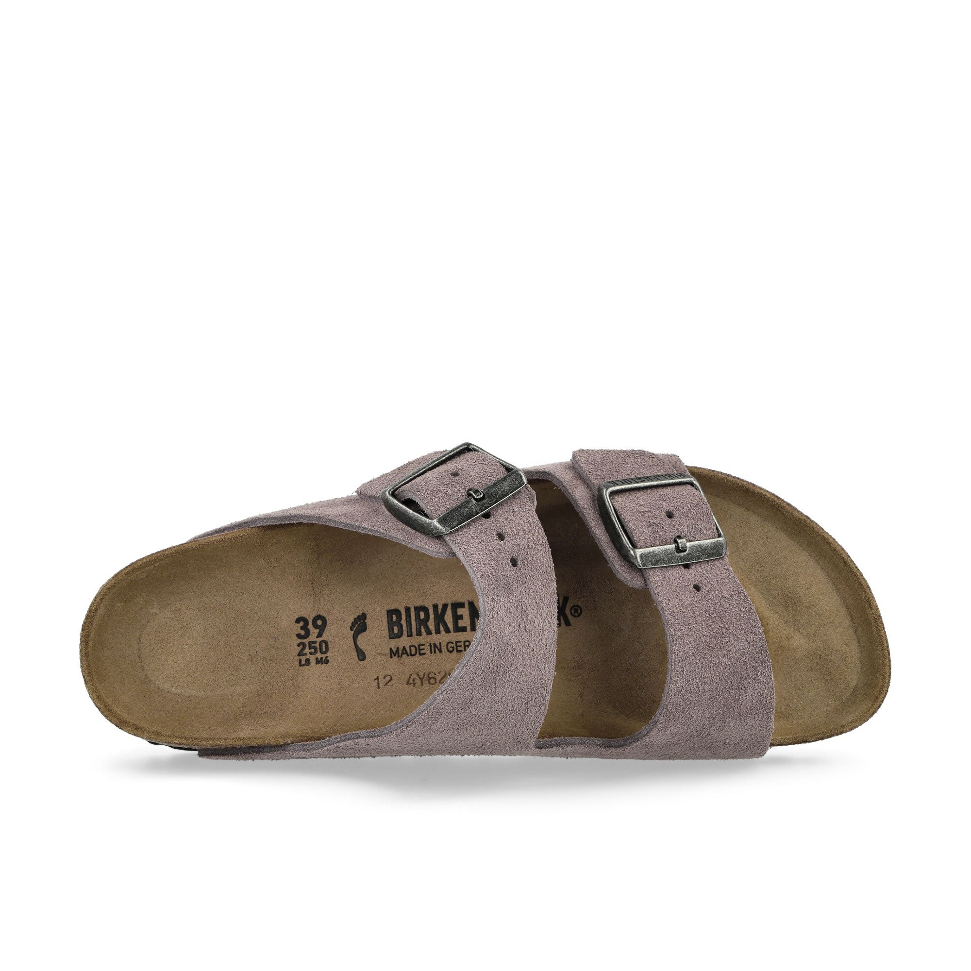 Birkenstock Arizona BS Faded Purple Slides, Sandals & Slippers Detailfoto | Overkill