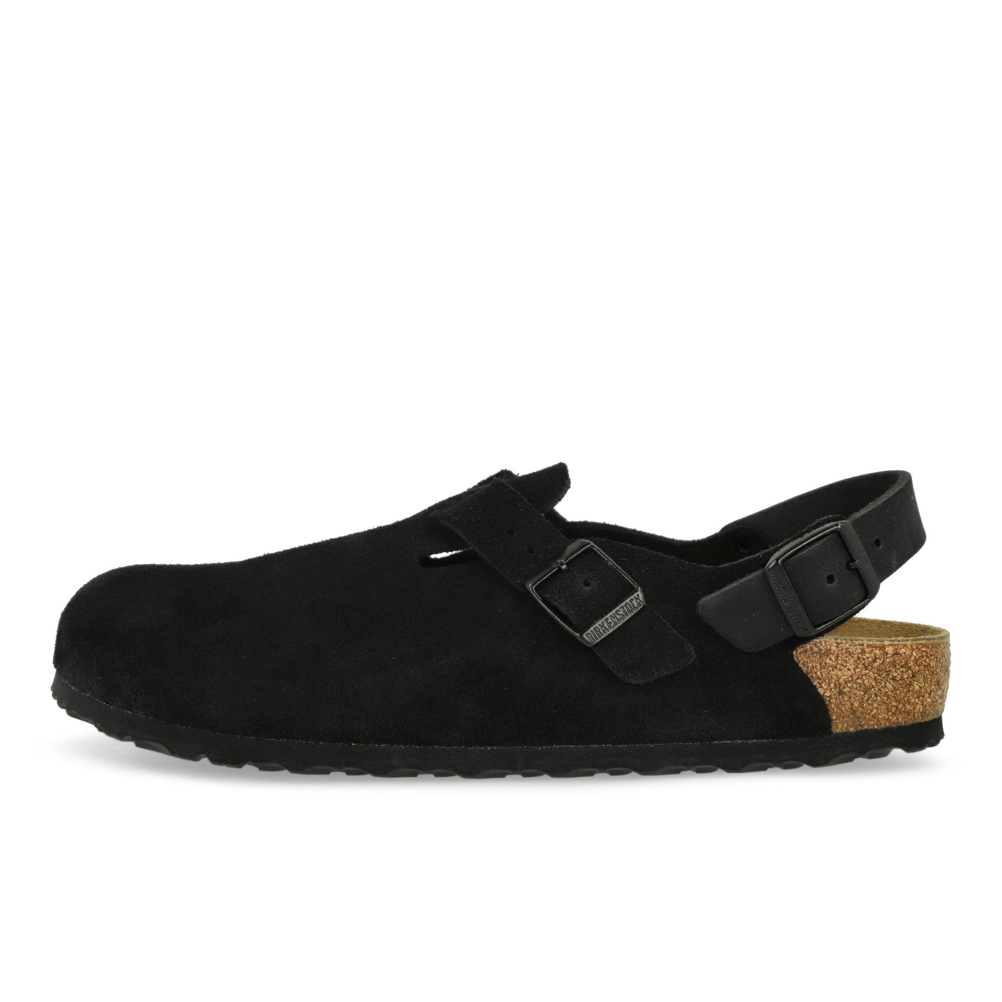 Birkenstock Tokio II Suede Black Slides, Sandals & Slippers 1028348 | Overkill