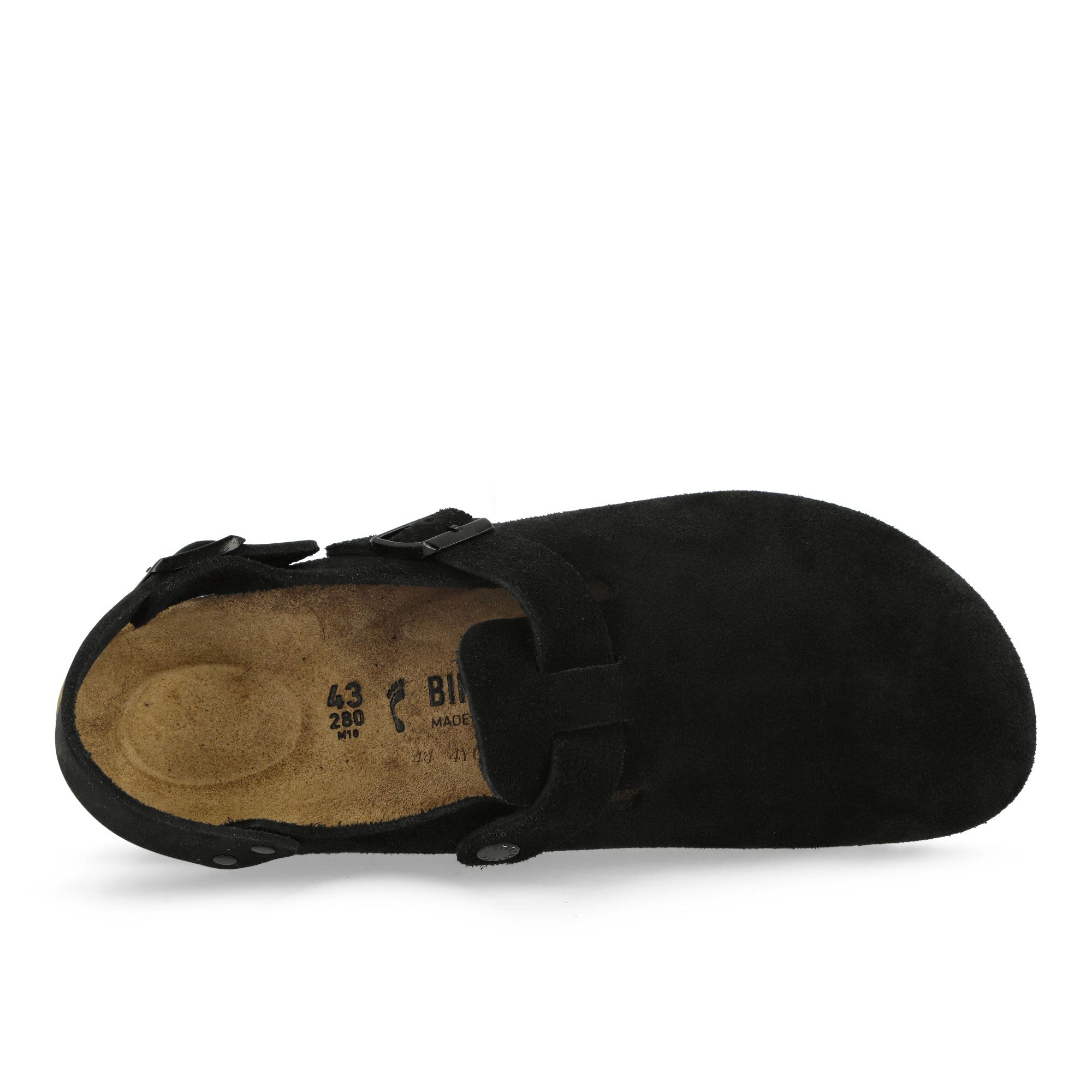 Birkenstock Tokio II Suede Black Slides, Sandals & Slippers Detailfoto | Overkill