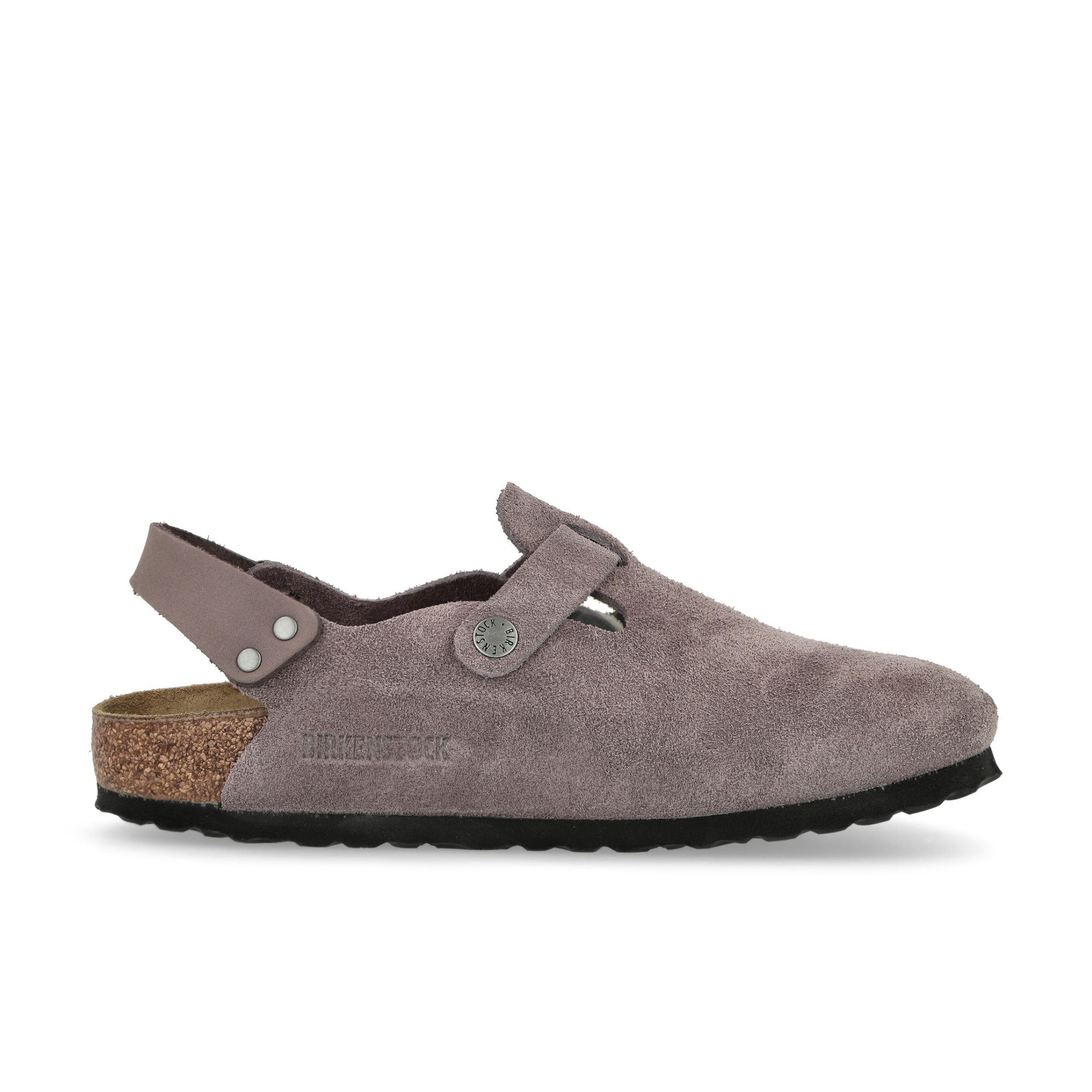 Birkenstock Tokio II Suede Faded Purple Slides, Sandals & Slippers Silhouette | Overkill