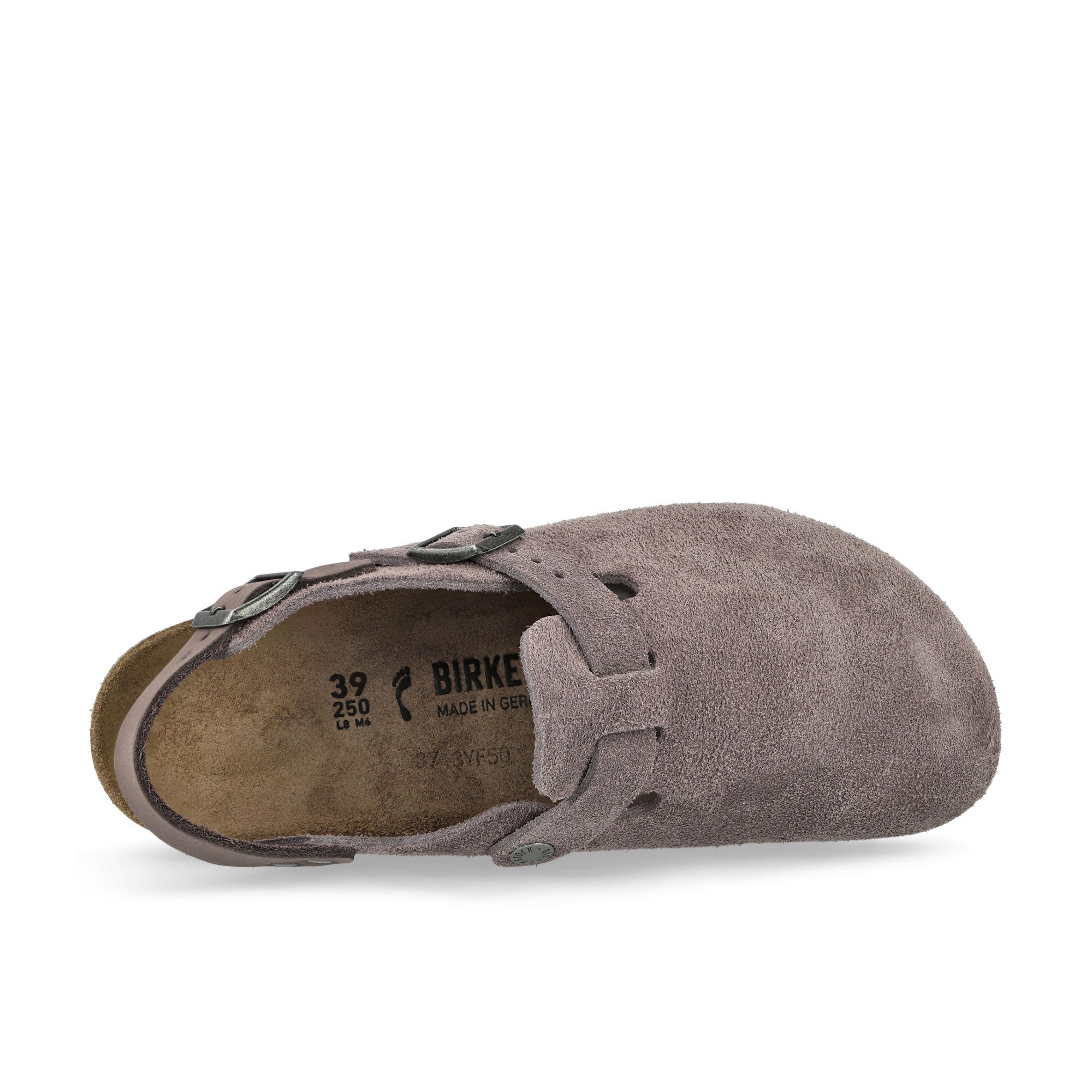 Birkenstock Tokio II Suede Faded Purple Slides, Sandals & Slippers Detailfoto | Overkill