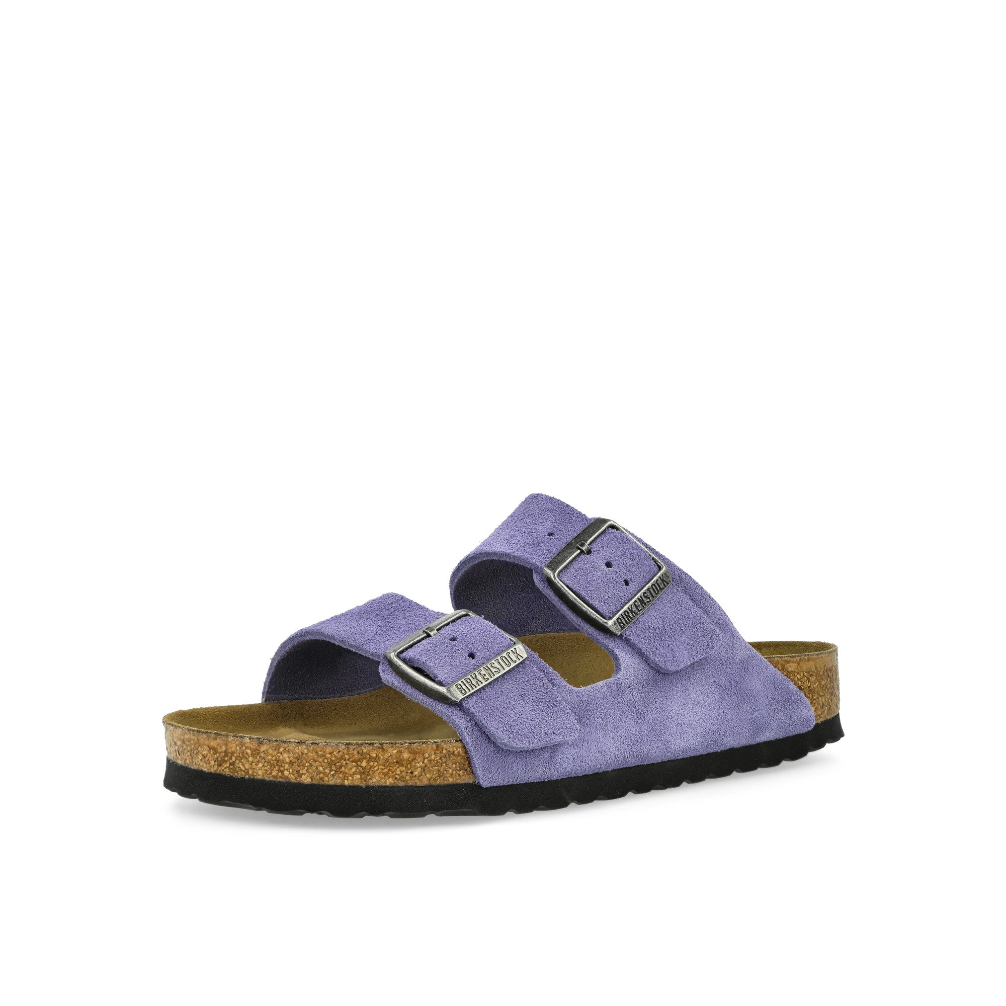 Birkenstock Arizona BS Purple Dusk Slides, Sandals & Slippers Close Up | Overkill