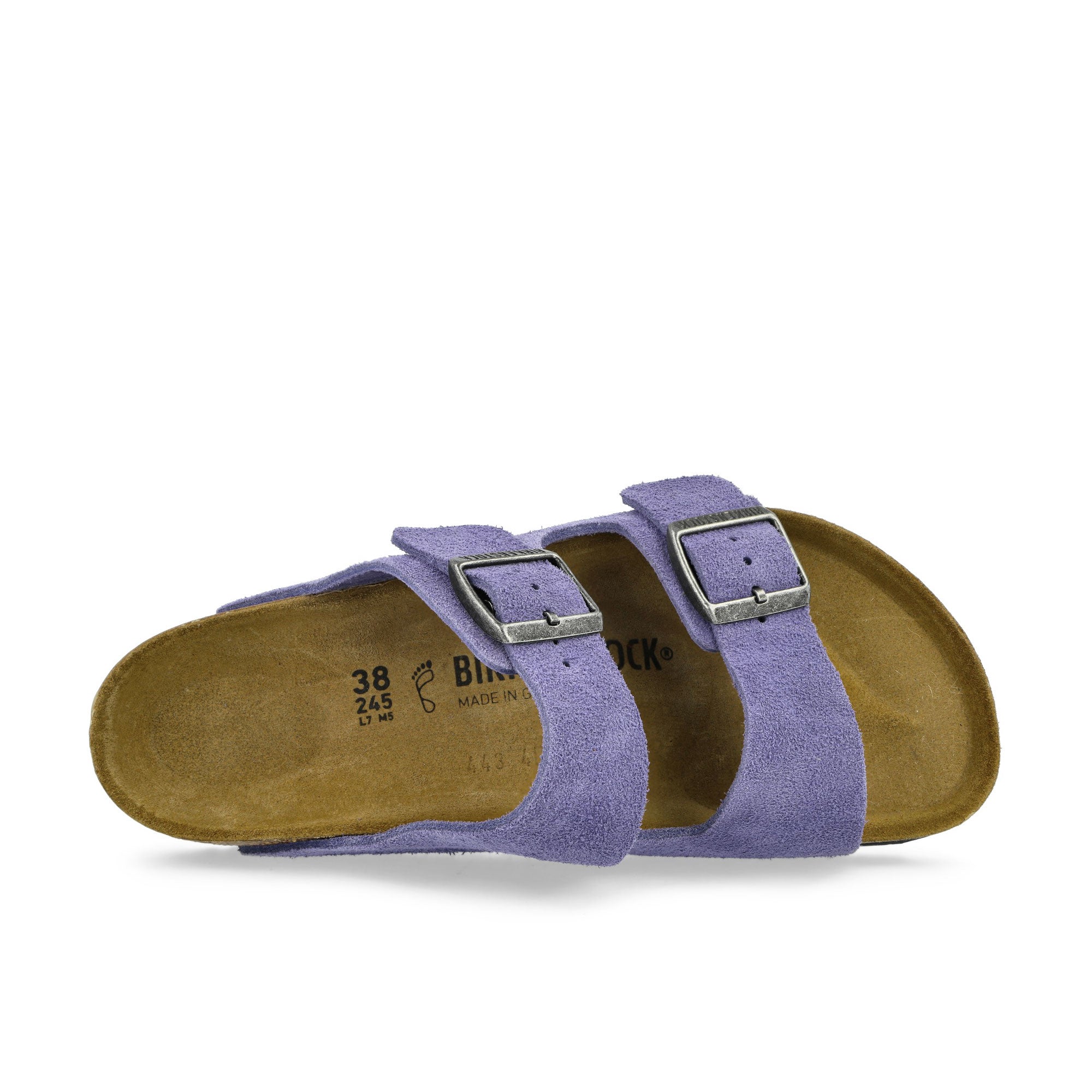Birkenstock Arizona BS Purple Dusk Slides, Sandals & Slippers Detailfoto | Overkill