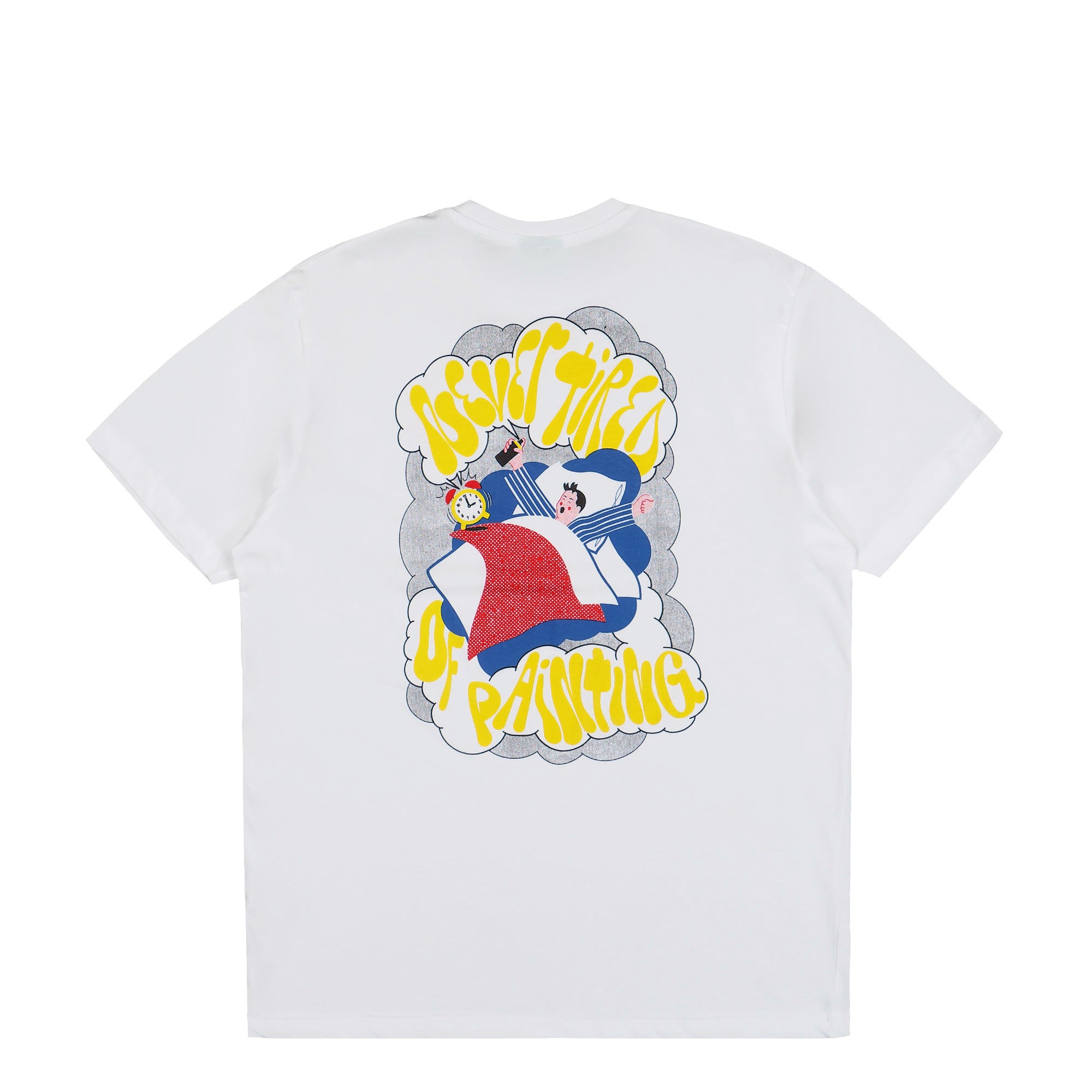 Montana Cans Never Tired T-Shirt White Detail View 1 | Overkill