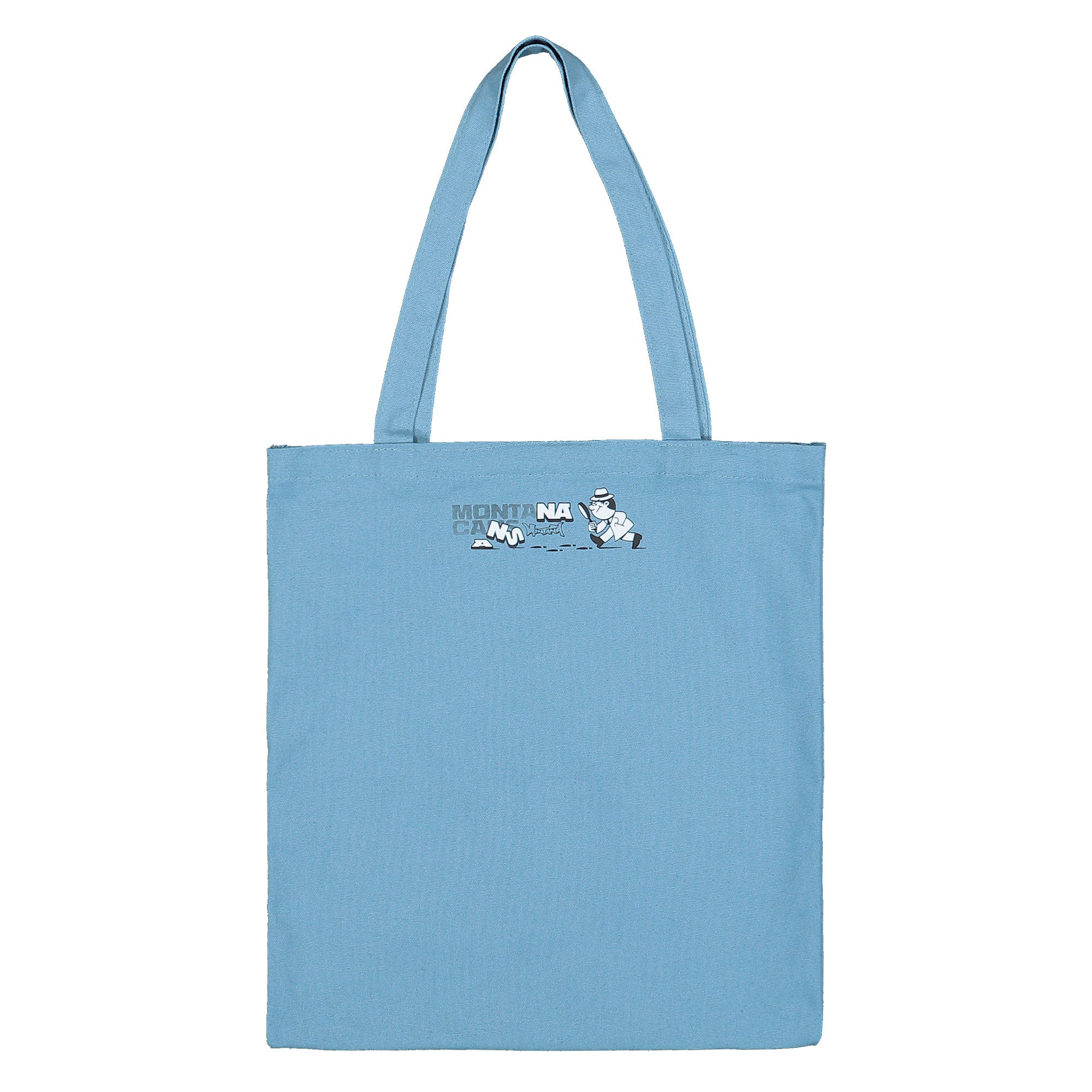 Montana Burglar by 45RPM Cotton Bag Denim Blue Tote Bag 105342 Close-up | Overkill
