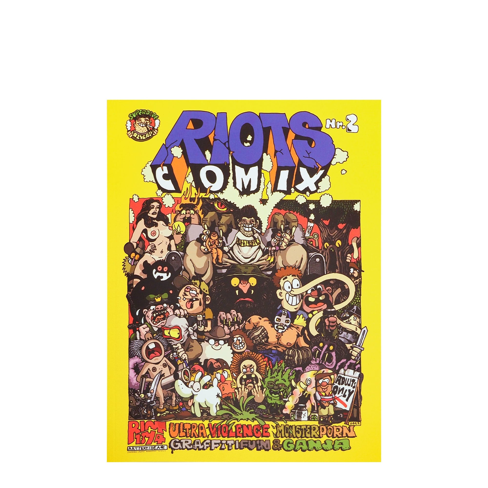Frameless Studio Riots Comix Nr. 2 + El Puño RIOTS1394-02 | Overkill