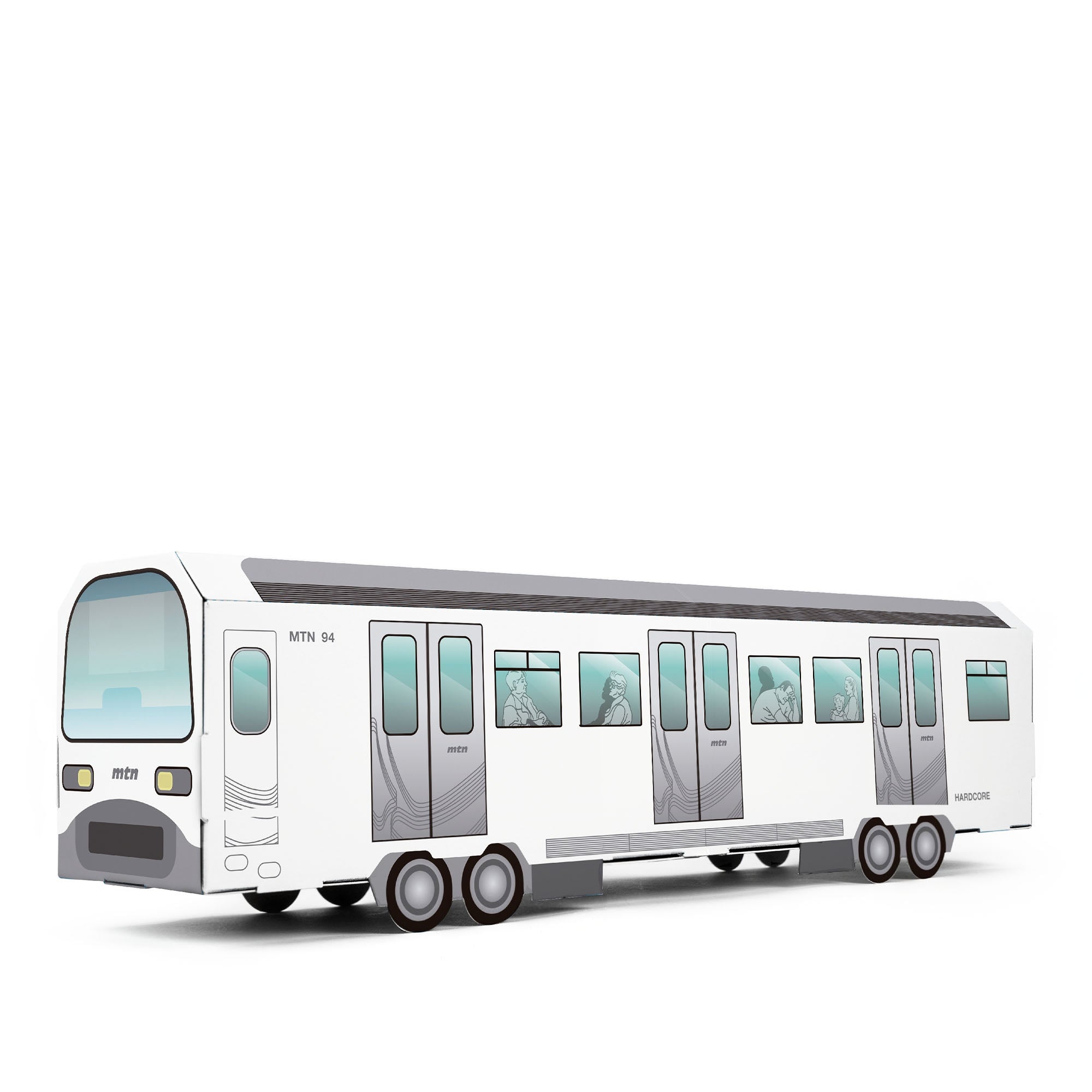 MTN Systems Miniatur Trains - Marseille Metro Multi Mini Trains SPJU3022 | Overkill