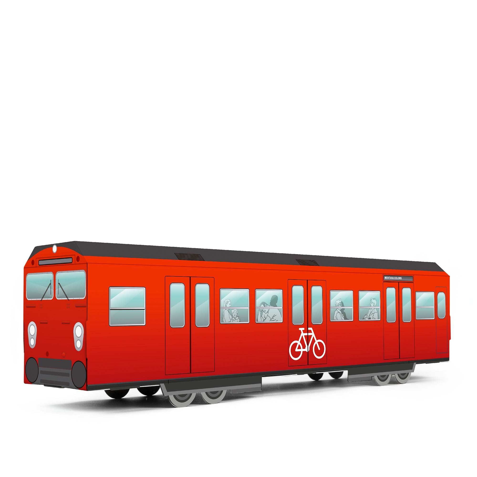 MTN Systems Miniatur Trains - Copenhagen Train Multi Mini Trains SPJU3021 | Overkill