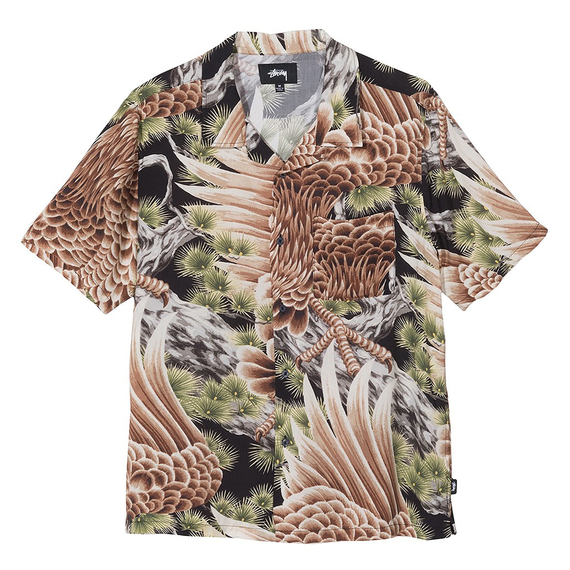 Stussy Big Falcon Shirt Black Shirts 1110034 / 0001 | Overkill