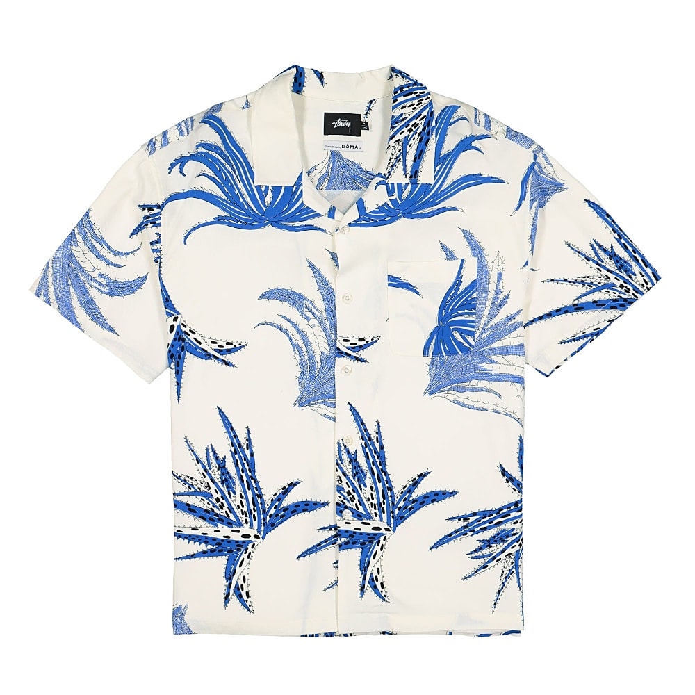 Stussy Cactus Rayon Shirt White Shirts 1110112 / 1201 | Overkill