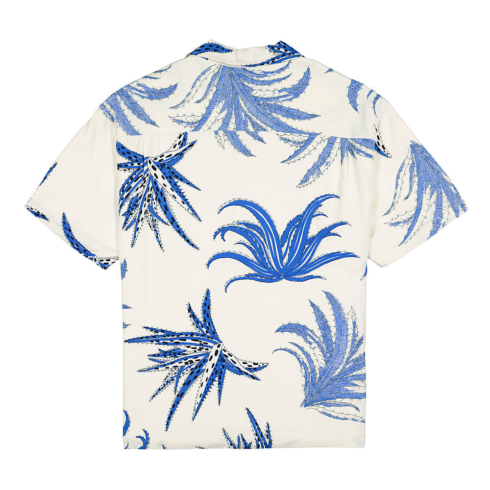 Stussy Cactus Rayon Shirt White Shirts Material | Overkill