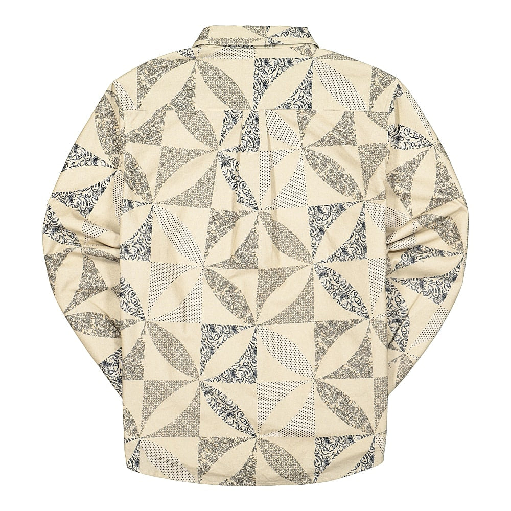 Stussy Quilt Pattern Shirt Sand Shirts Material | Overkill