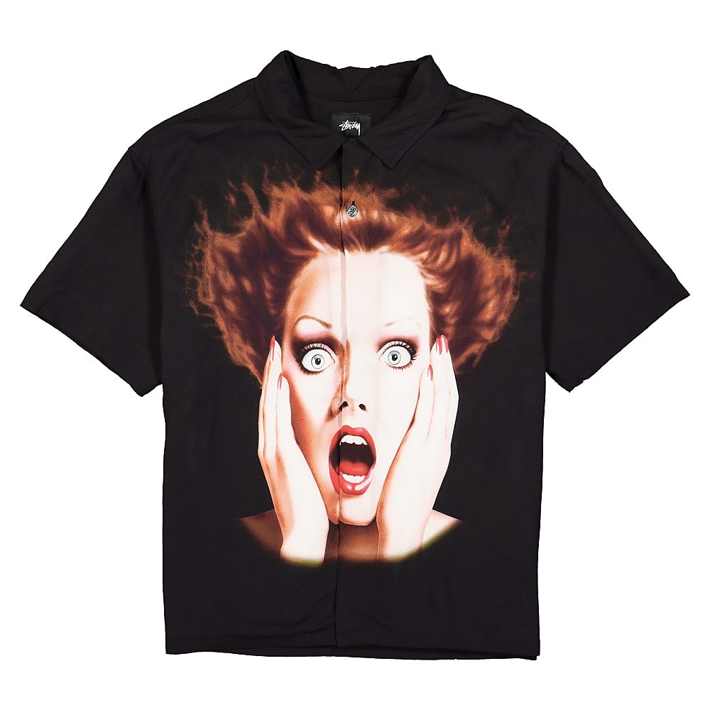 Stussy Harumi Girl Shirt Black Shirts 1110146 / 0001 | Overkill