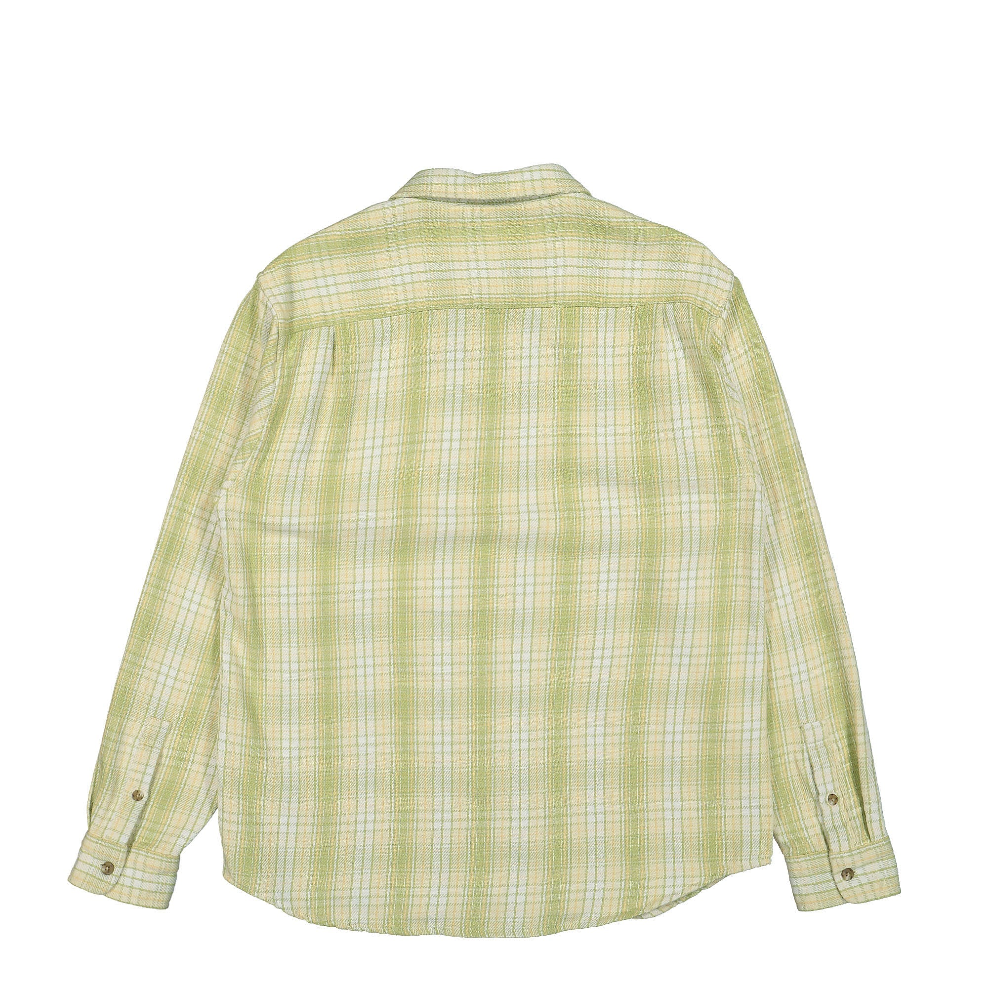 Stussy Beach Plaid Shirt Lime Shirts Material | Overkill