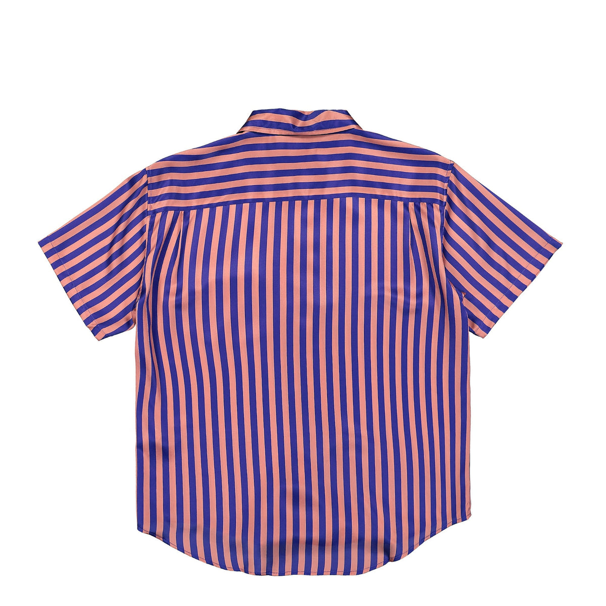 Stussy Striped Silk Shirt Blue Shirts Material | Overkill