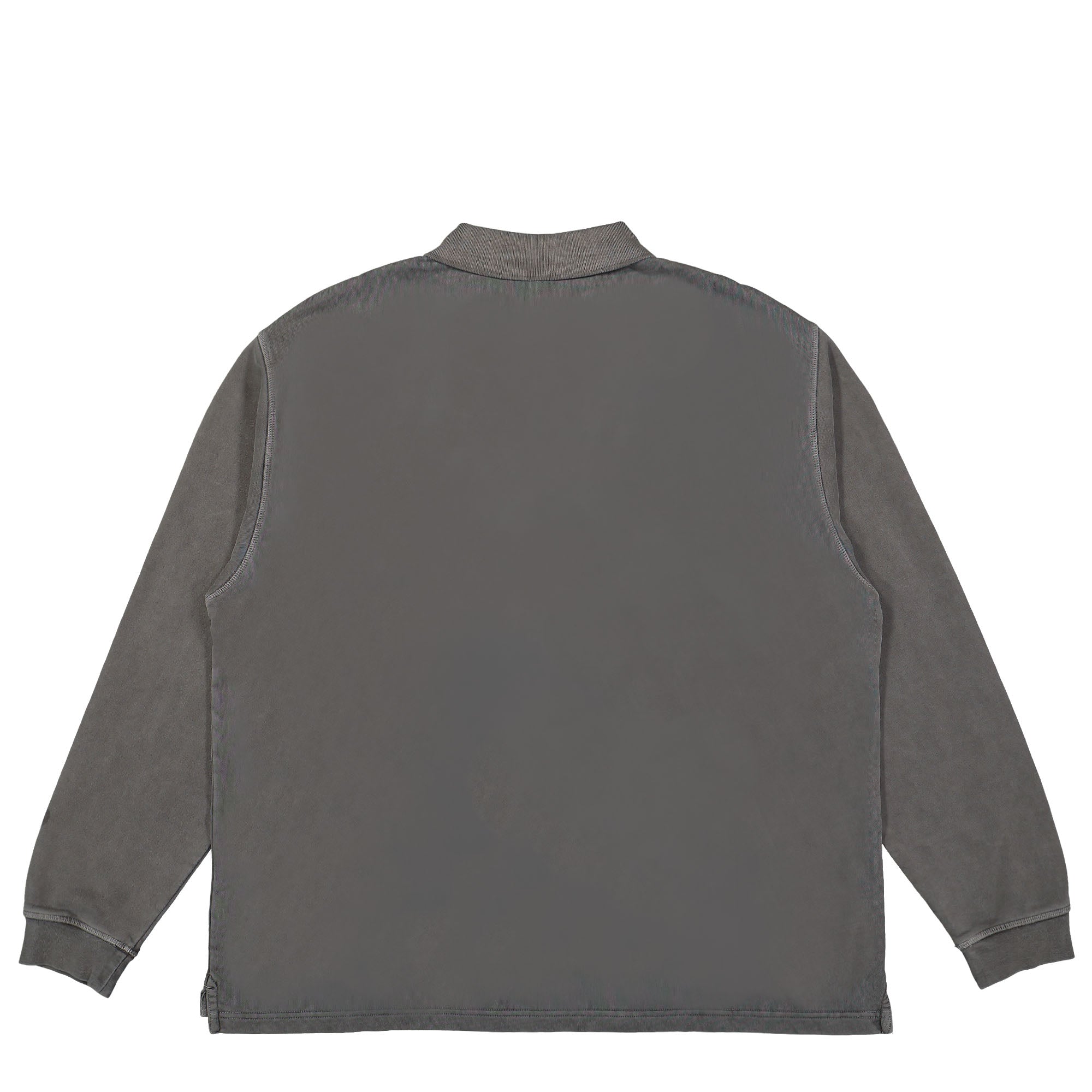 Obey Lowercase Pigment Polo Pigment Digital Black Longsleeves Material | Overkill