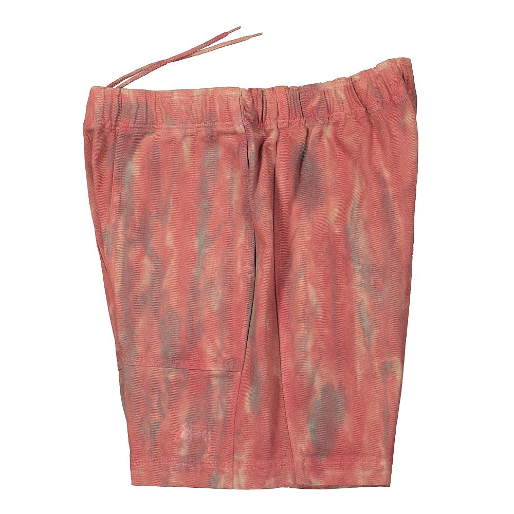 Stussy Dyed Easy Short Rust Shorts Close-up | Overkill
