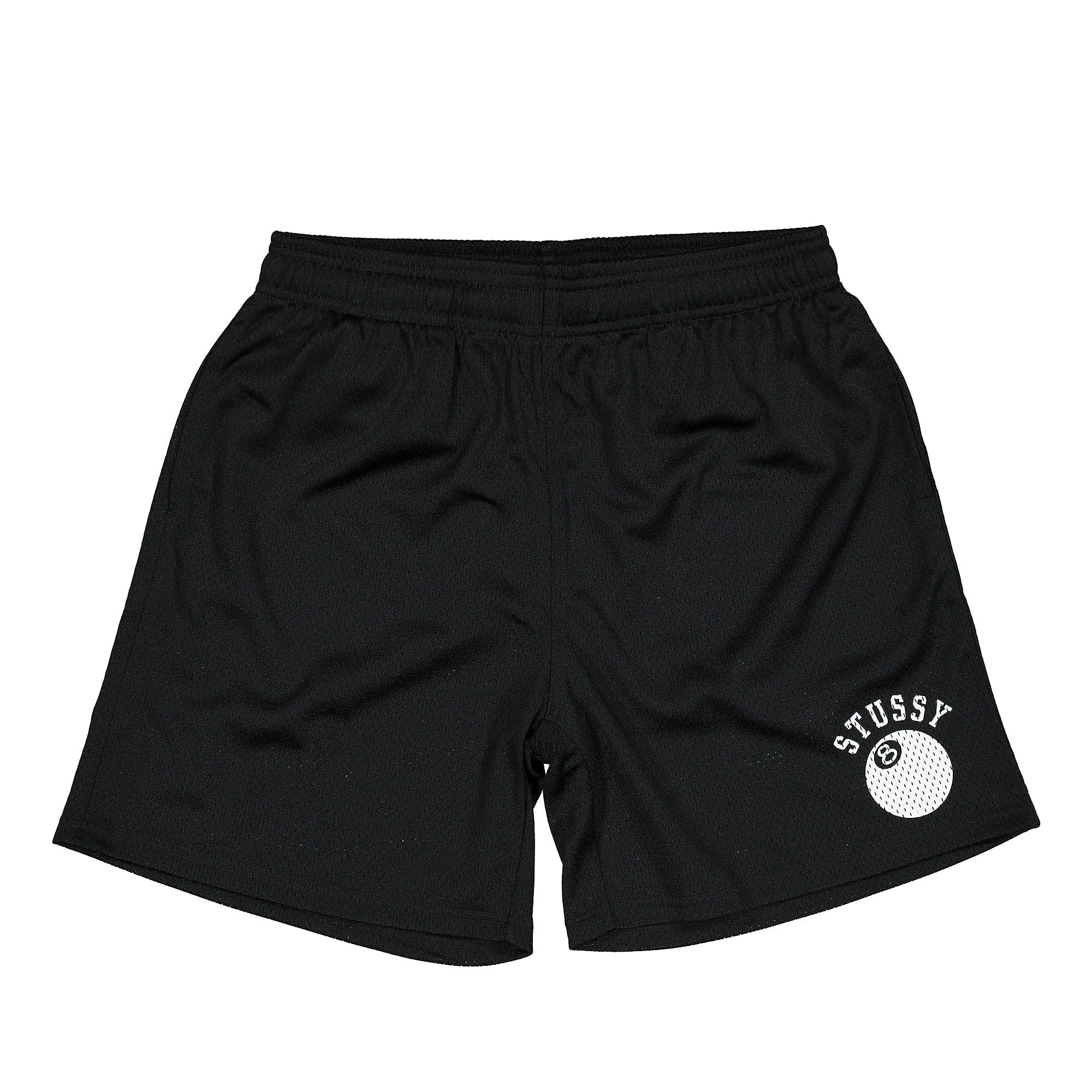 Stussy 8 Ball Mesh Short Black Shorts 112268 / 001 | Overkill