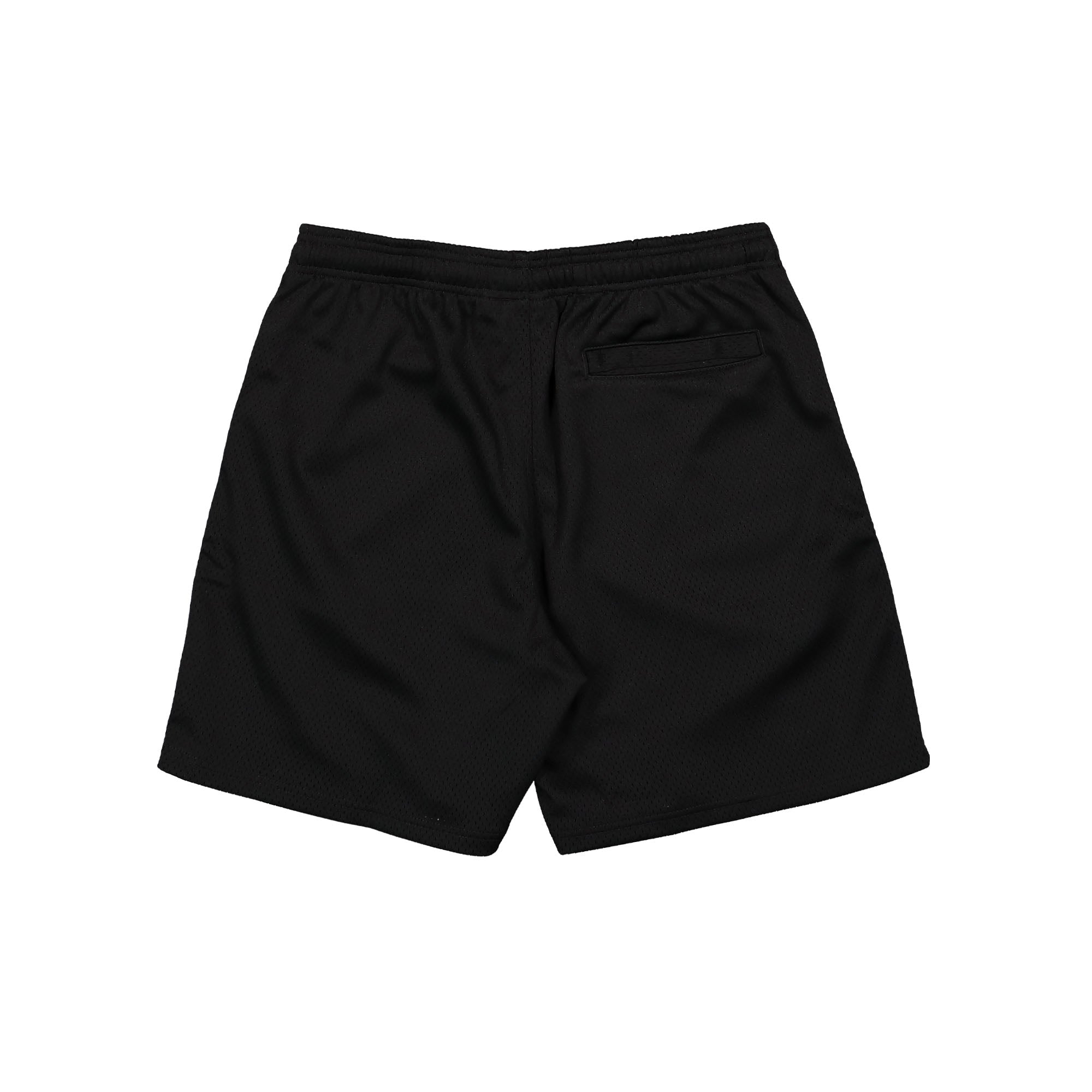 Stussy Big Basis Mesh Short Black Shorts Material | Overkill