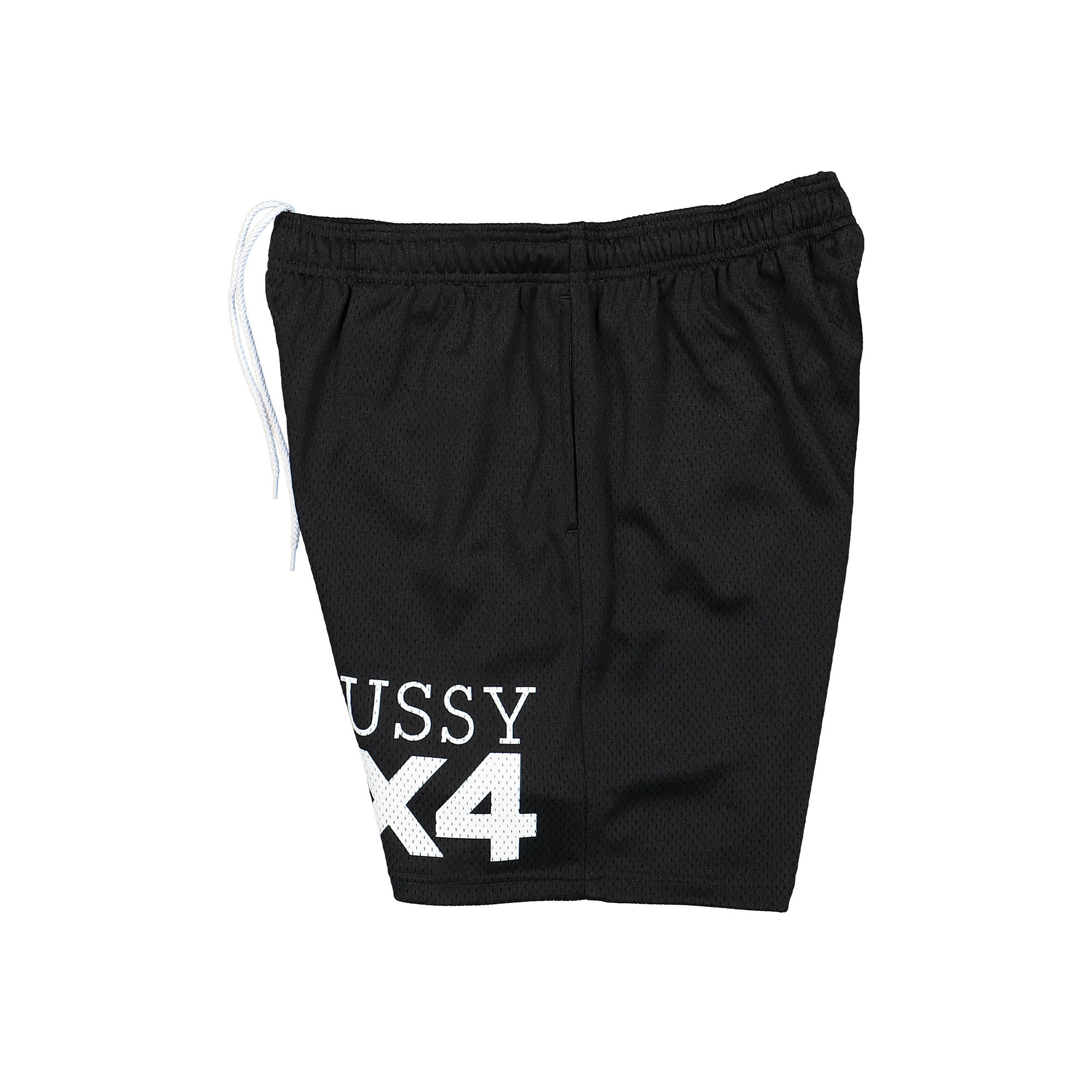 Stussy 4X4 Mesh Short Black Shorts Close-up | Overkill