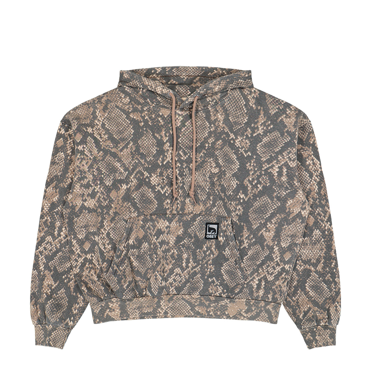 Obey Post Hood Dusty Vintage Rattlesnake Hoodies 112470274-DVRS | Overkill