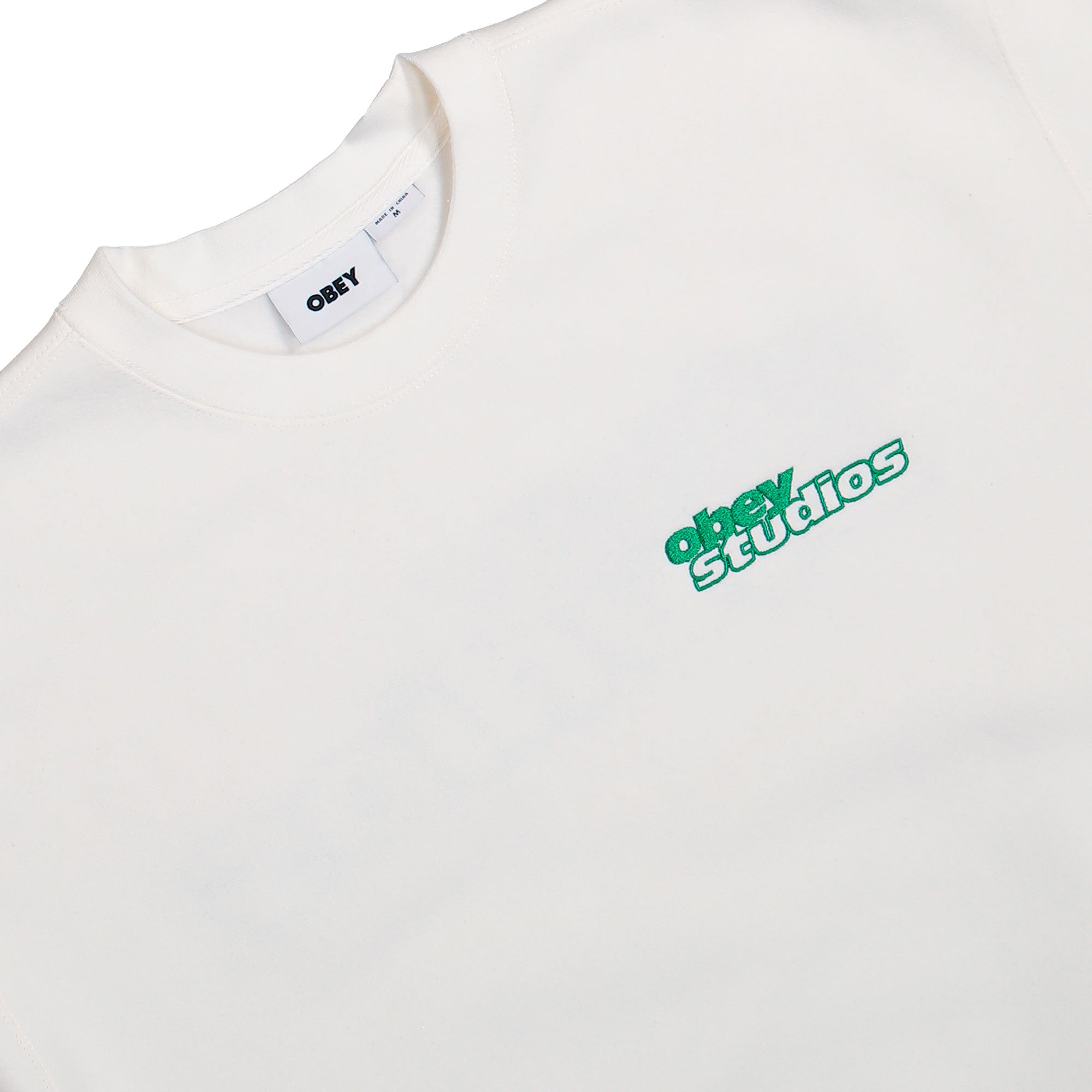 Obey Tonic Crew Off White Sweatshirts 112480173 Detailfoto | Overkill