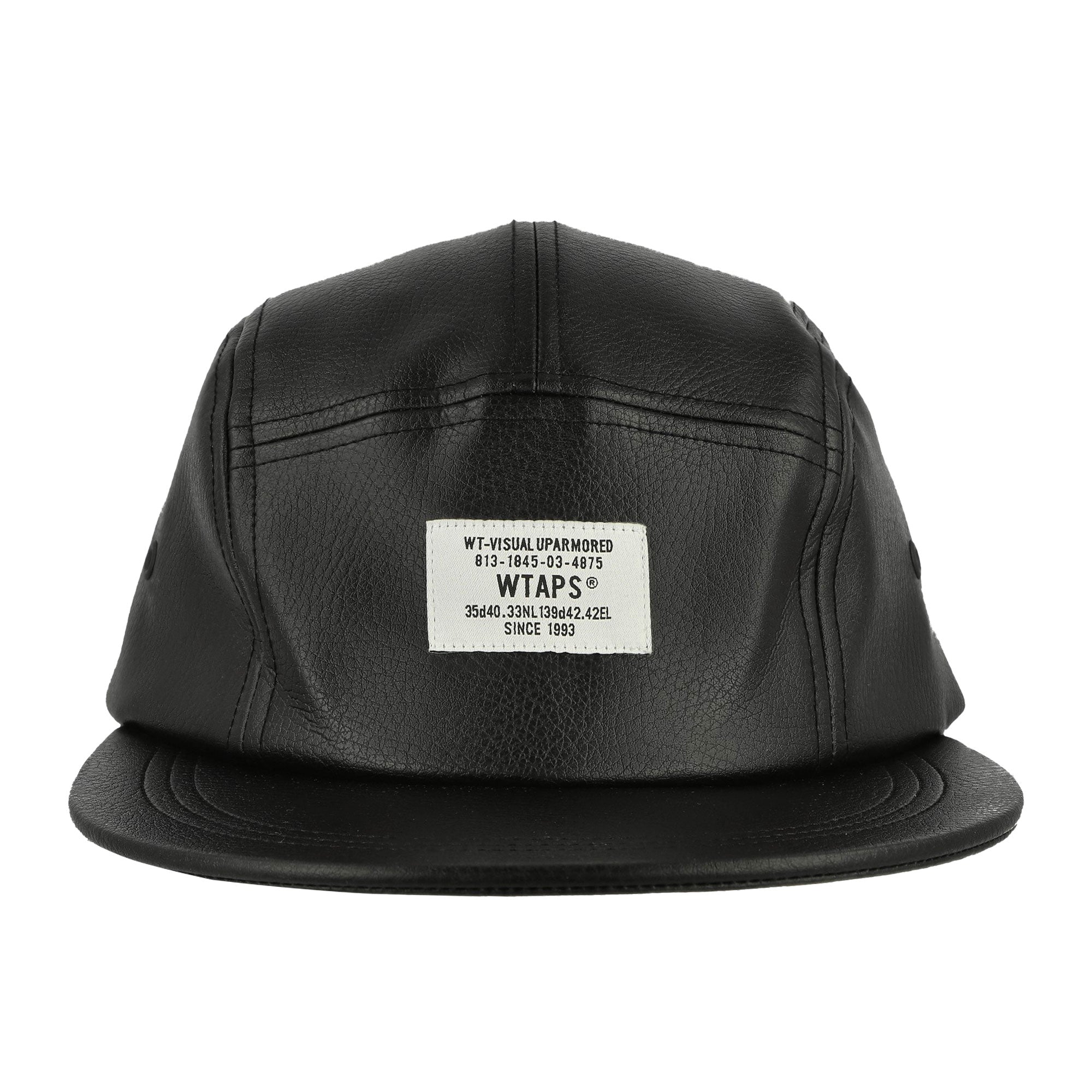 WTAPS T-5 04 / Cap / Synthetic Black Caps Detailfoto | Overkill