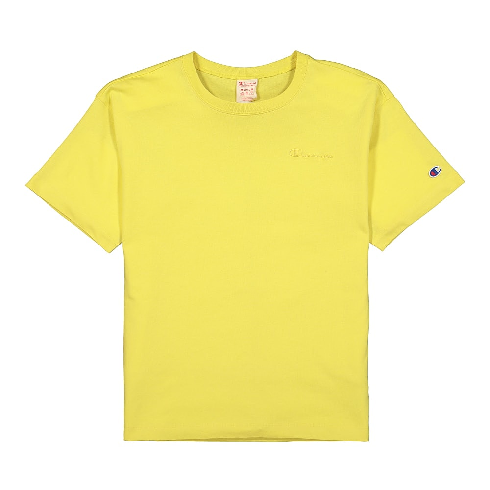 Champion Crewneck T-Shirt Yellow T-Shirts 112732-YS046 | Overkill