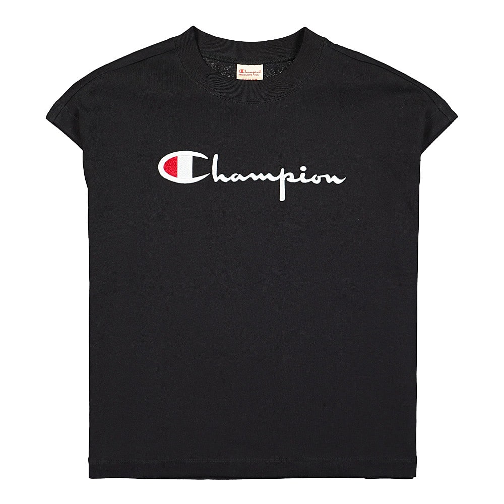 Champion Crewneck Sleeveless T-Shirt Black T-Shirts 112736-KK001 | Overkill