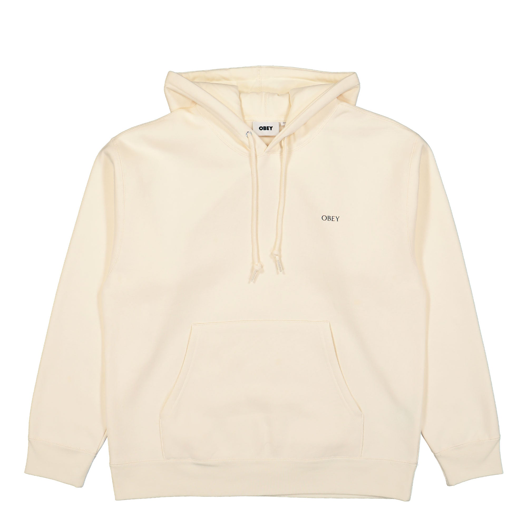 Obey Geometric Power Canvas Hoodie Unbleached Hoodies 112843938-UBL | Overkill