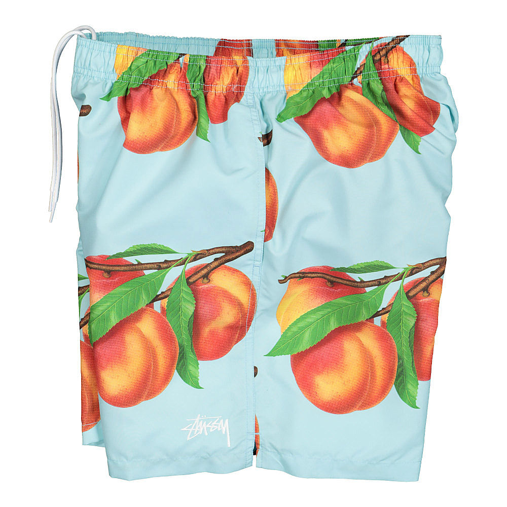 Stussy Peaches Water Short Blue Shorts Close-up | Overkill