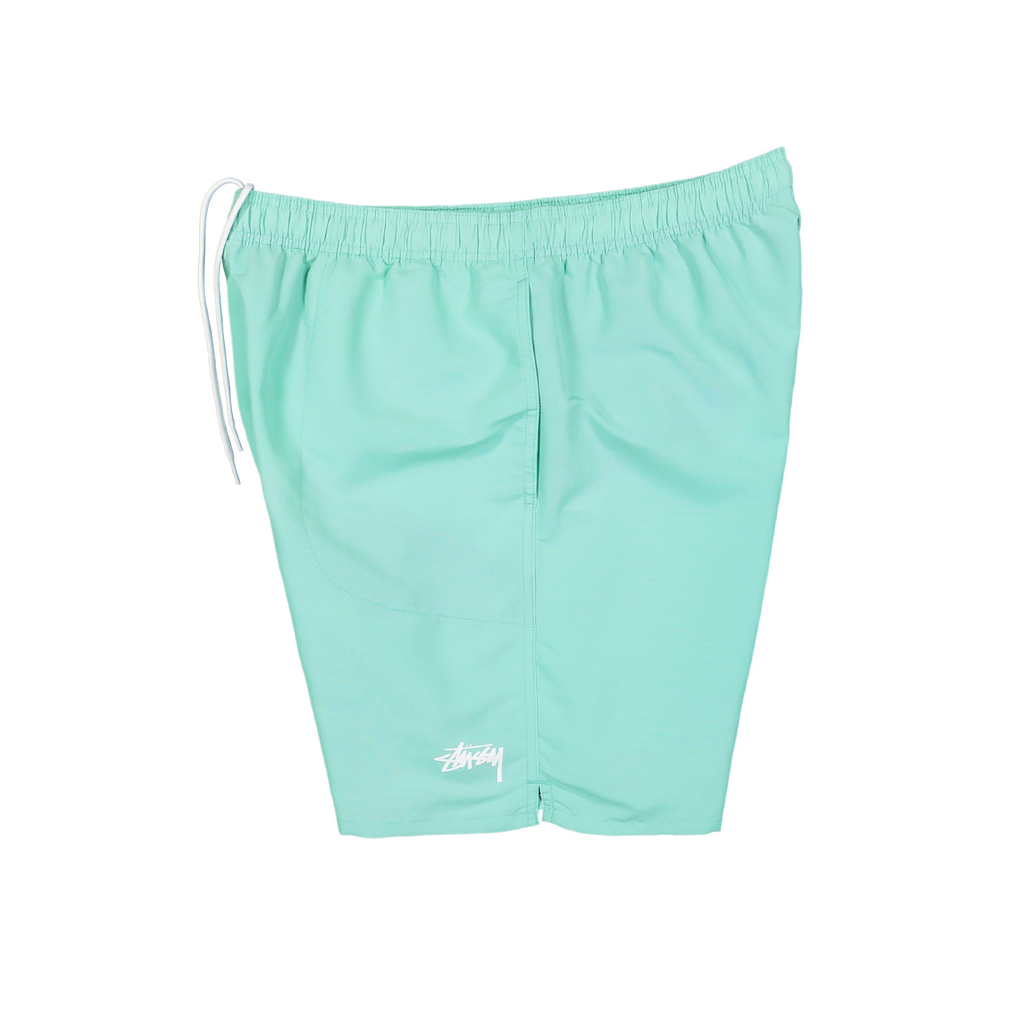 Stussy Stock Water Short Aqua Swimwear Close-up | Overkill