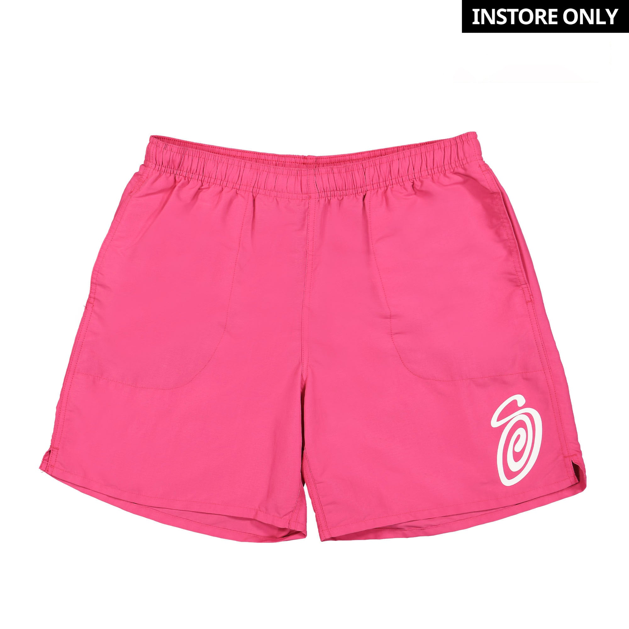 Stussy Curly S Water Short Fuchsia Shorts 113157 / 0817 / Fuchsia | Overkill