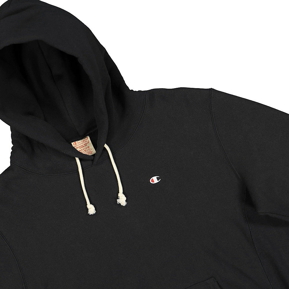 Champion Hooded Sweatshirt Black Hoodies Close-up | Overkill