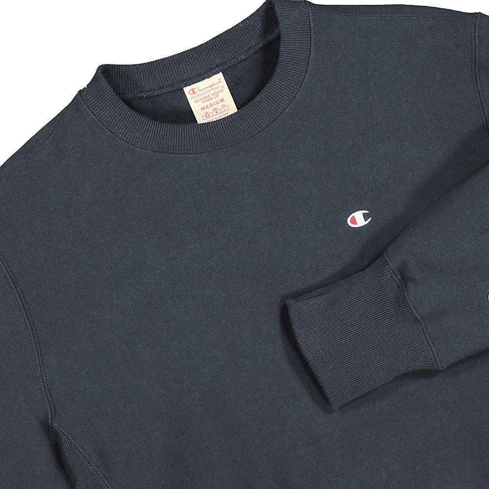 Champion Crewneck Sweatshirt Dark Grey Sweatshirts Close-up | Overkill